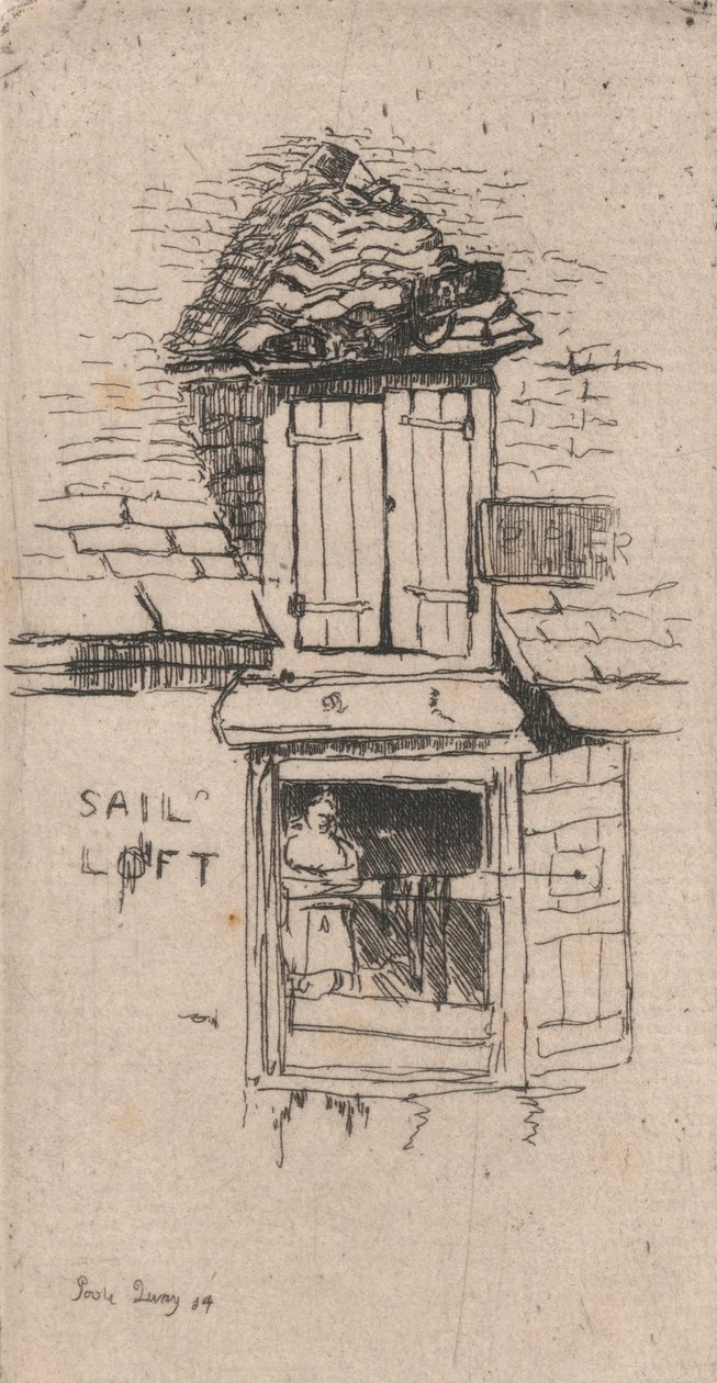 Sejlloft, Poole af Sir Frank Short
