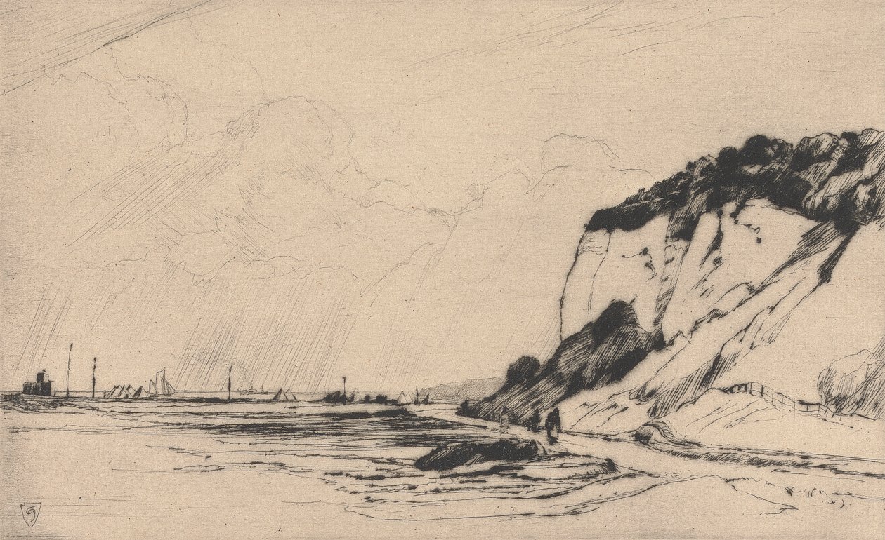 Kystvejen, Kingsdown, nr. 2, 1922 af Sir Frank Short