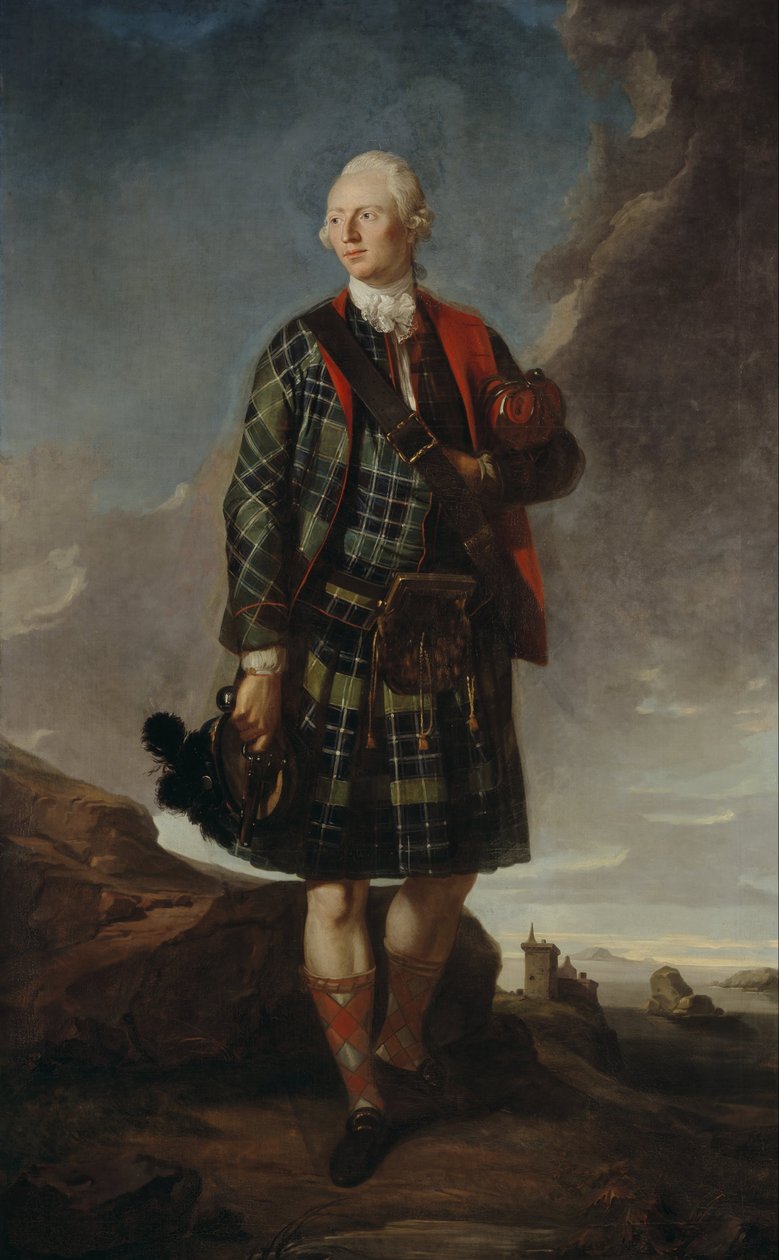 Sir Alexander Macdonald (Sir Alexander Macdonald of Sleat), 1744 af Sir George Chalmers