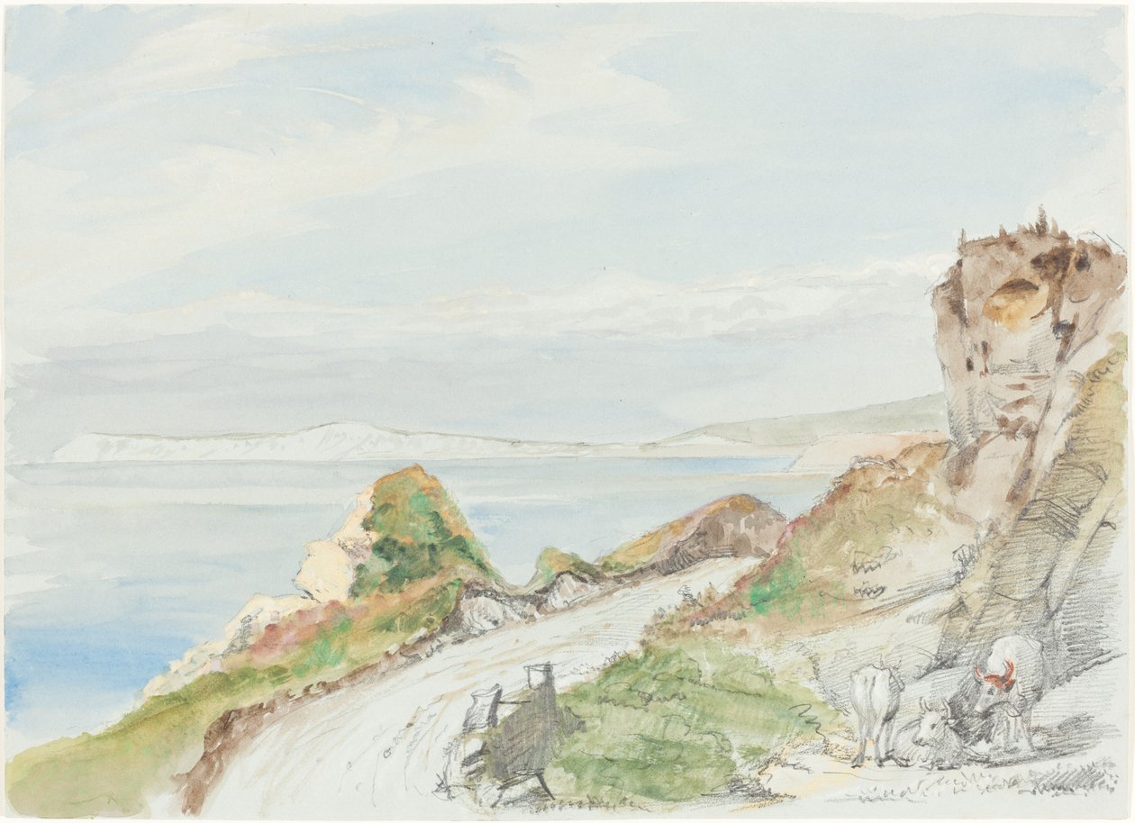 Freshwater Bay, Isle of Wight af Sir George Hayter