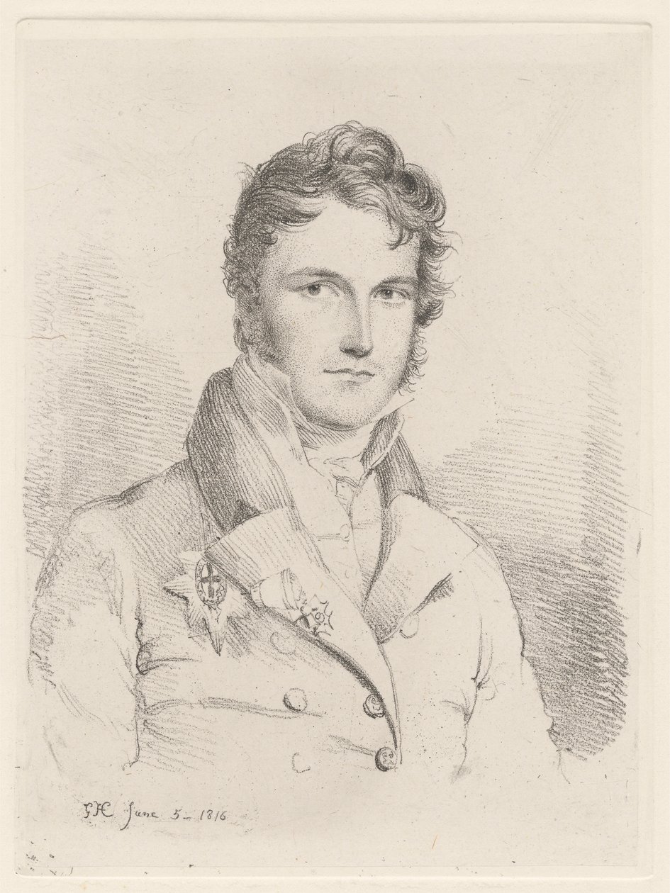 H.R.H. Prins Leopold, dronning Victorias onkel af Sir George Hayter