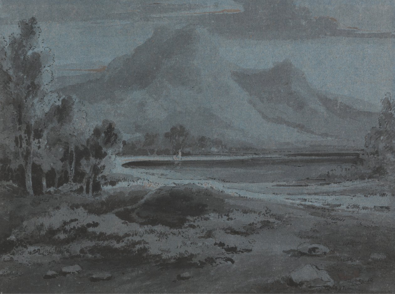 walisisk landskab af Sir George Howland Beaumont seventh Baronet