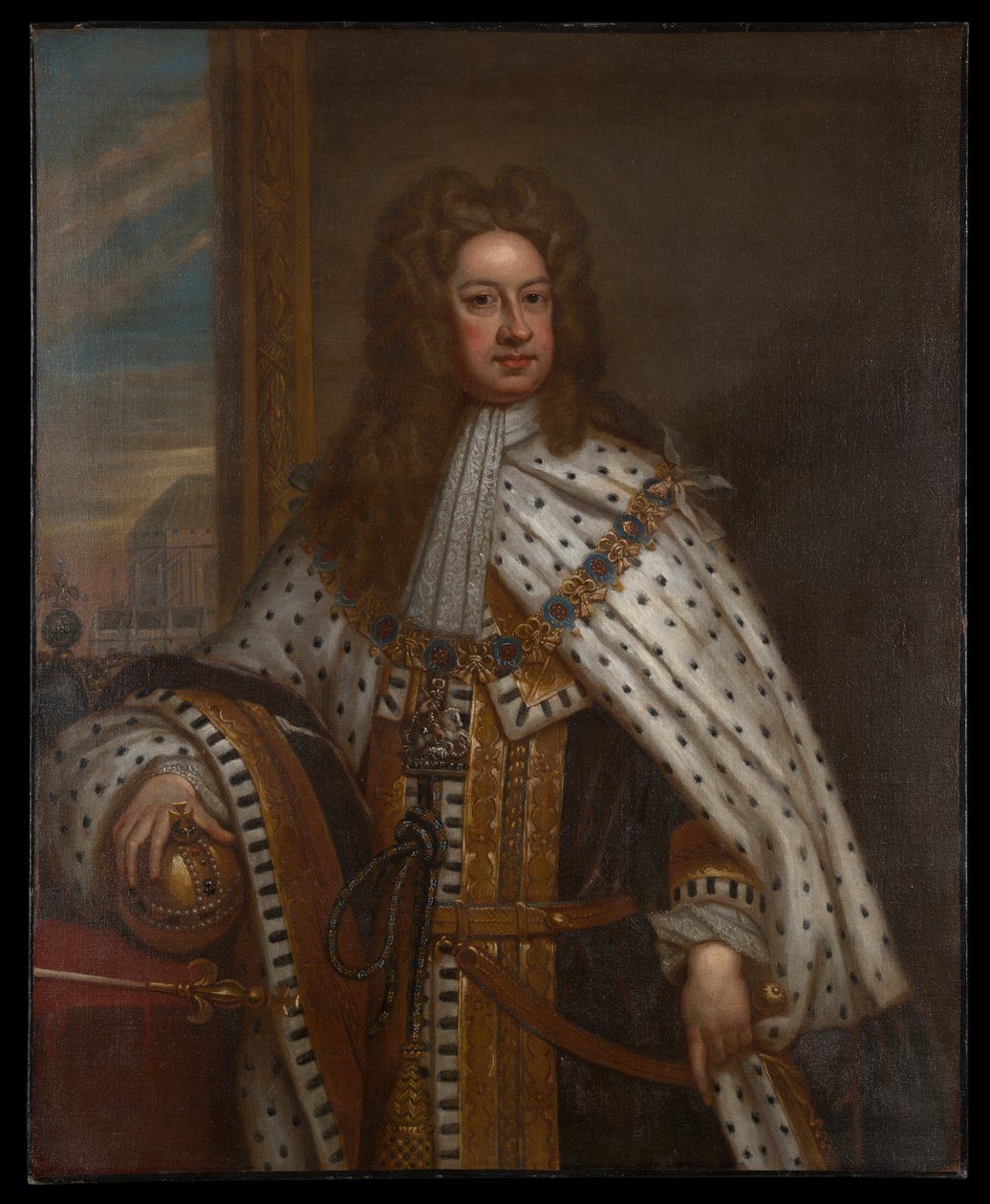 Kong George I af Storbritannien og Irland af Sir Godfrey Kneller