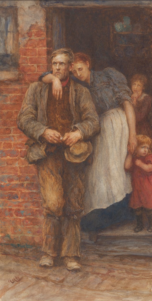 I strejke af Sir Hubert von Herkomer