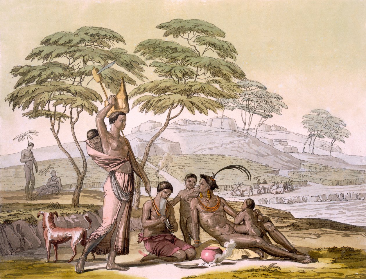 Vol II South East Coast: Cafere nation, c1820-40. af Sir John Barrow