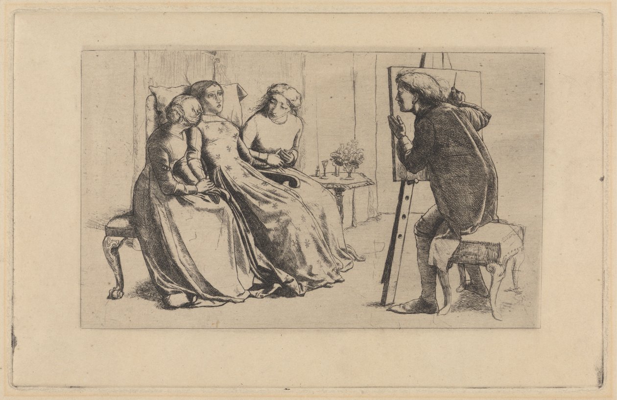 St. Agnes af forbøn af Sir John Everett Millais