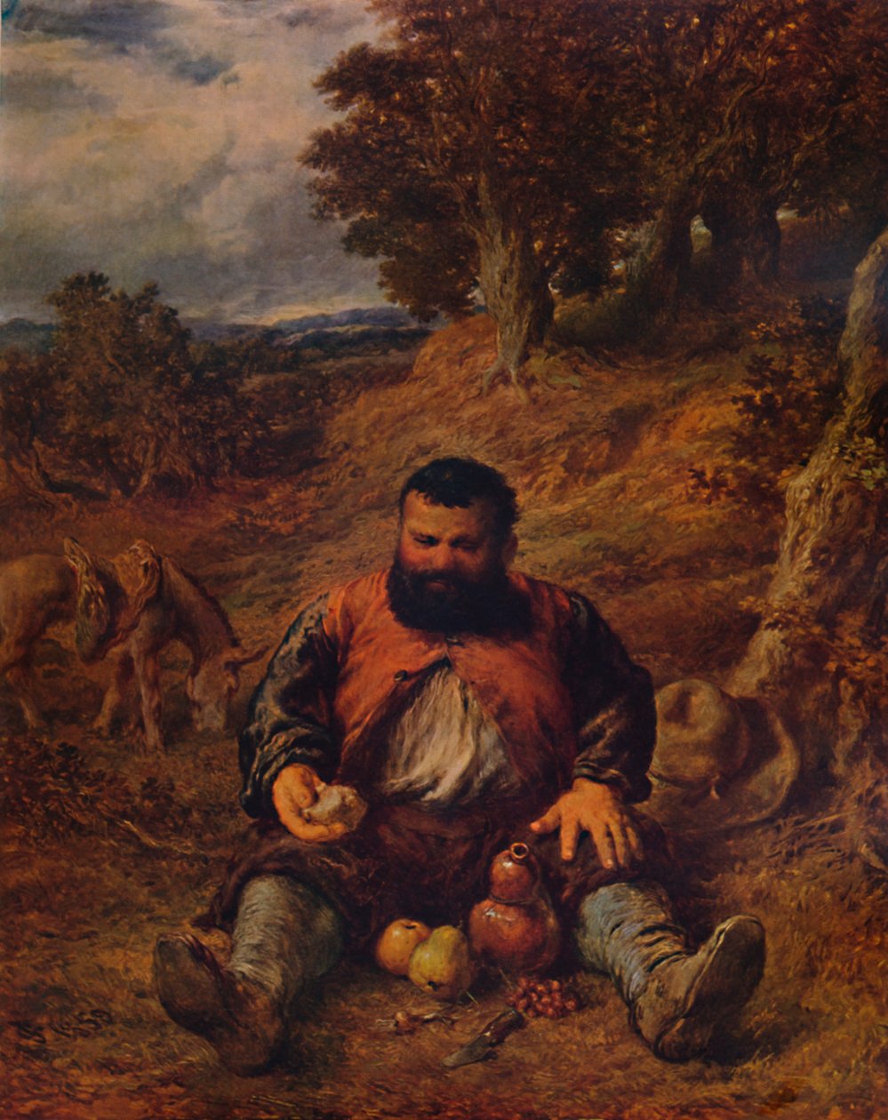 Sancho Panza, 1859, 1935 af Sir John Gilbert