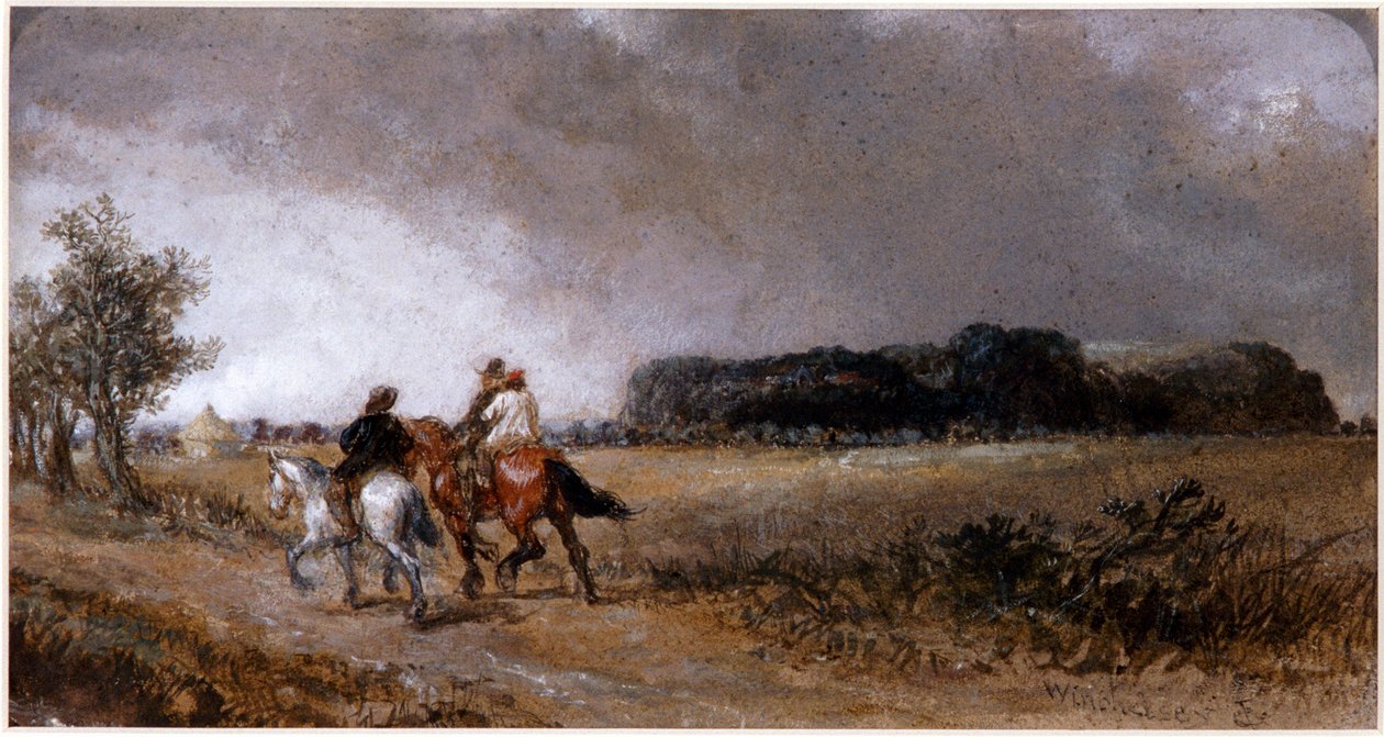 Winchelsea, East Sussex, 1865 af Sir John Gilbert