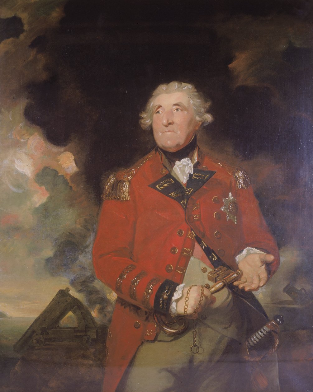 Lord Heathfield. c1809 af Sir Joshua Reynolds