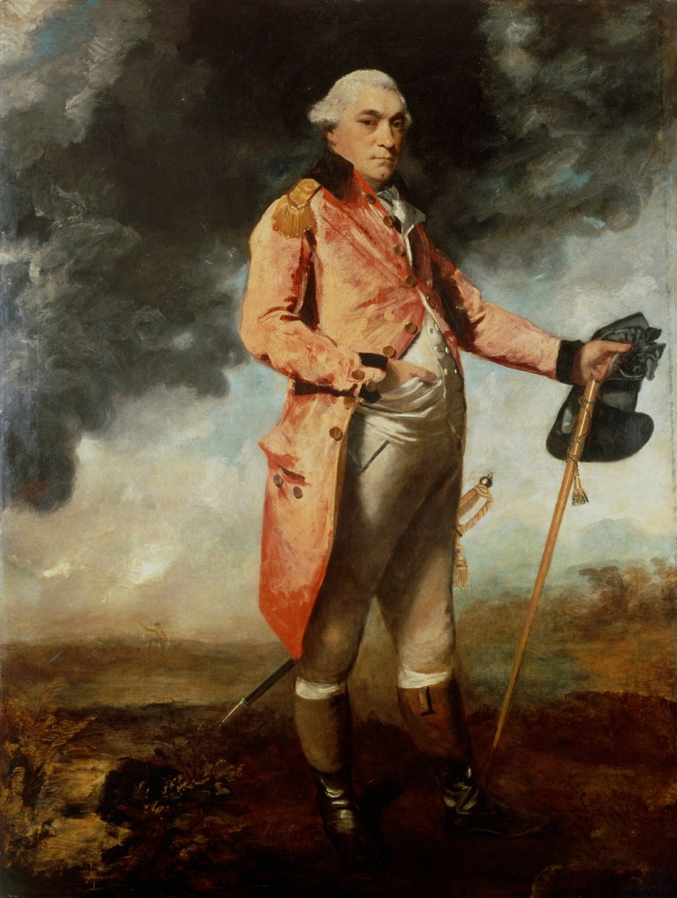 Generalmajor George Catchmaid Morgan d. 1823, c1790. af Sir Joshua Reynolds