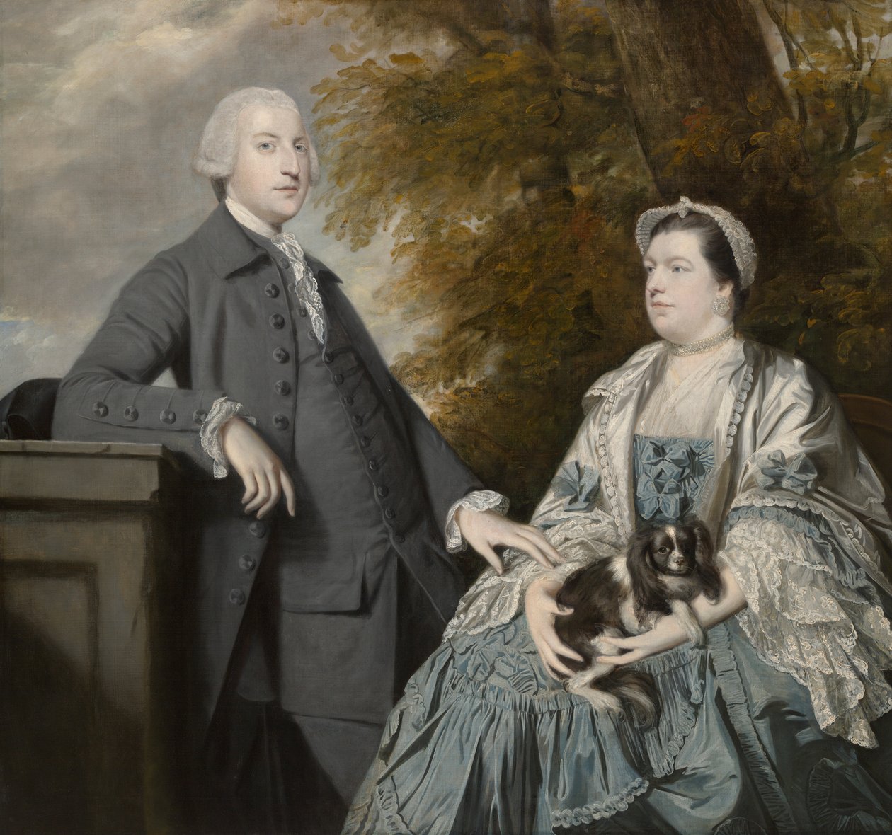 Portræt af hr. og fru Godfrey Wentworth af Sir Joshua Reynolds