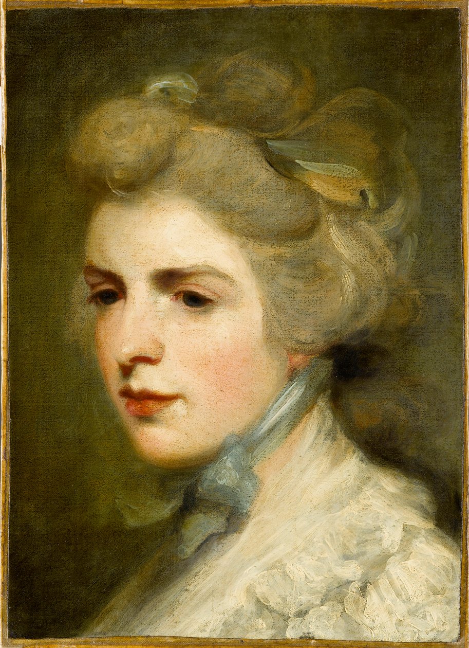 Portræt af skuespillerinden Frances Kemble 1759-1822, 1784. af Sir Joshua Reynolds