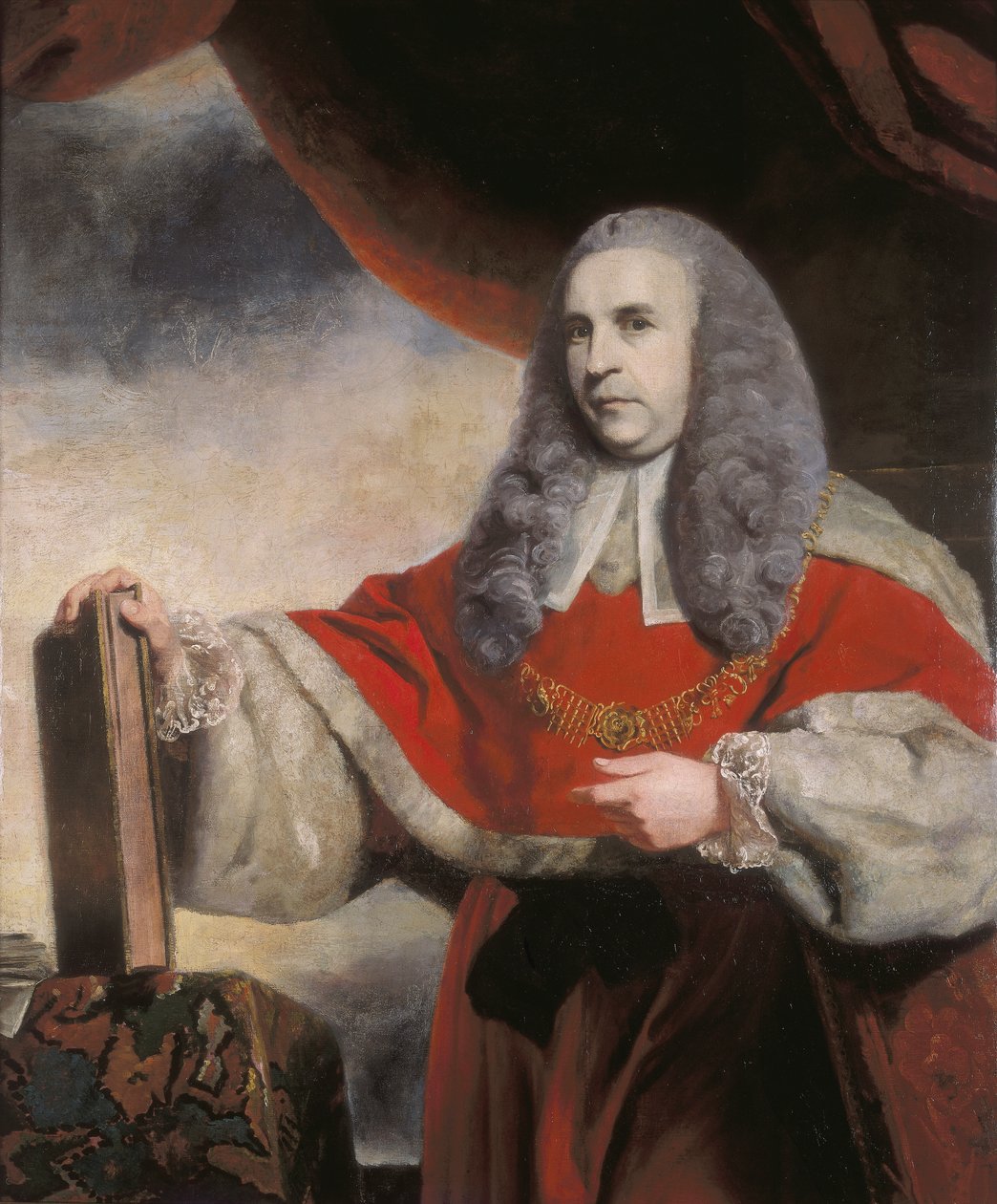 Sir Charles Pratt. 1764 af Sir Joshua Reynolds
