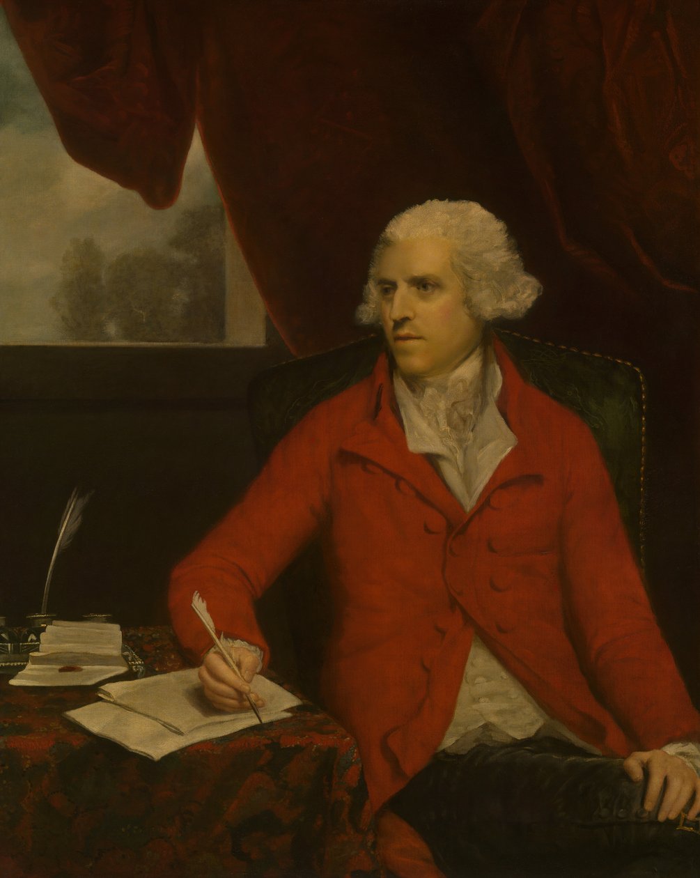 Sir Thomas Rumbold, Bt., 1788. af Sir Joshua Reynolds