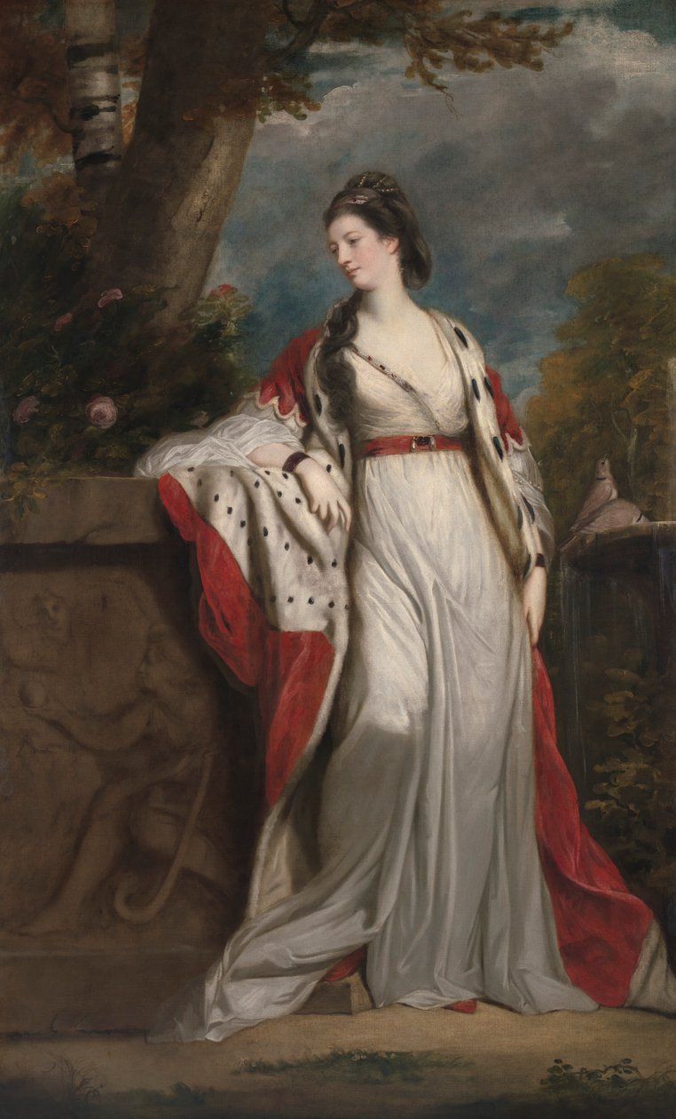 Elizabeth Gunning, hertuginde af Hamilton og Argyll af Sir Joshua Reynolds RA