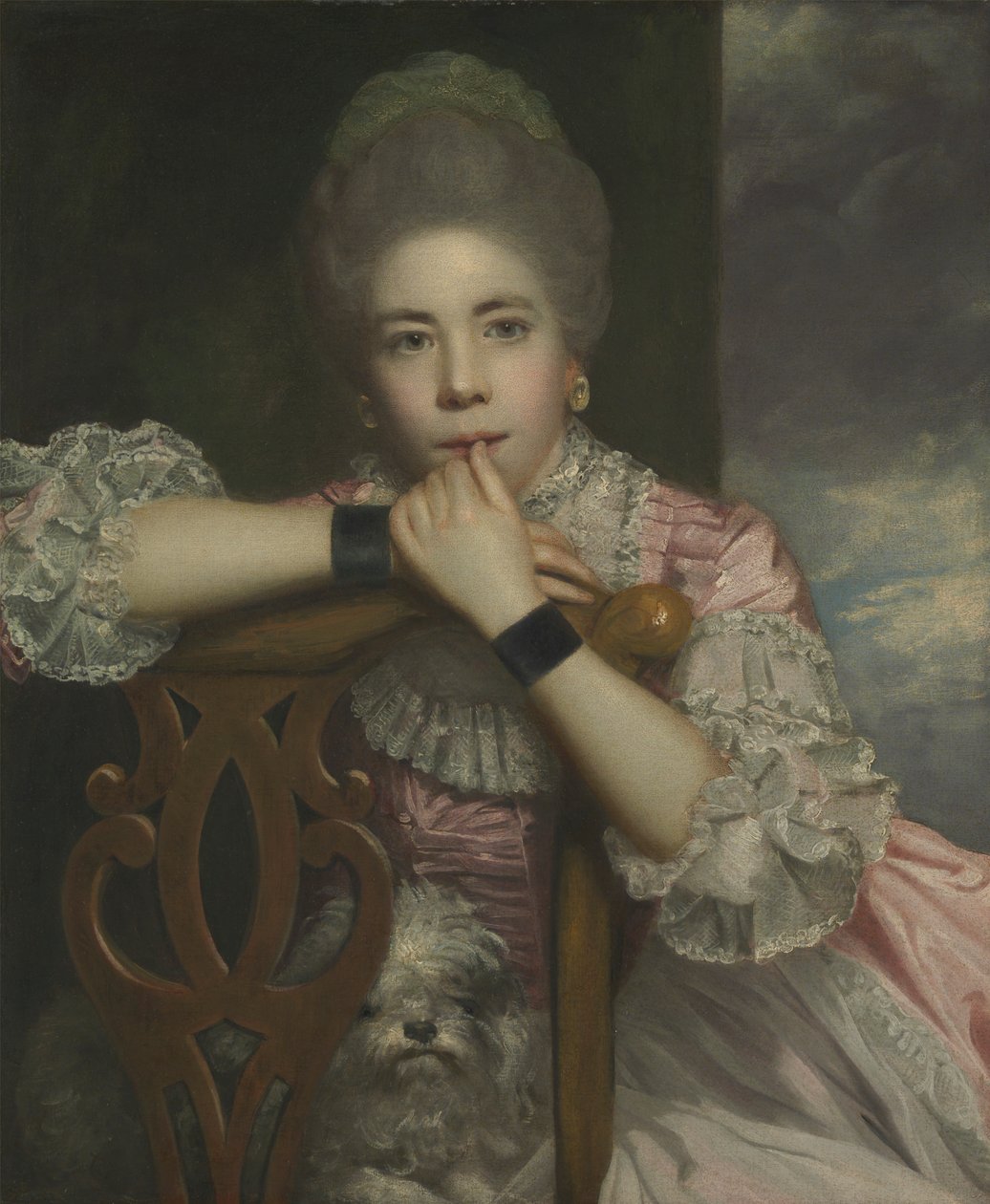 Mrs. Abington som Miss Prue i "Love for Love" af William Congreve af Sir Joshua Reynolds RA