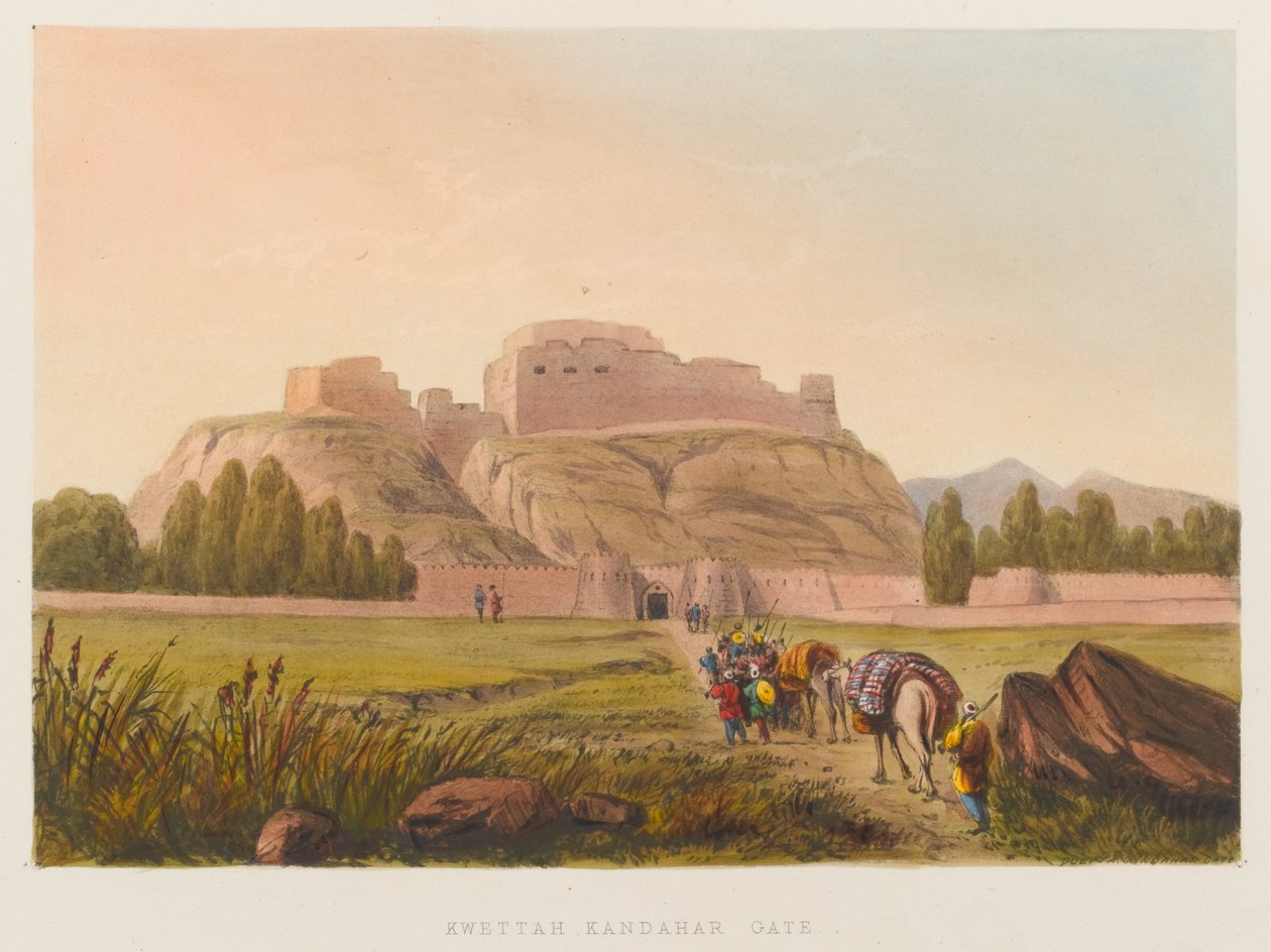 Kwettah Kandahar Gate af Sir Keith A. Jackson