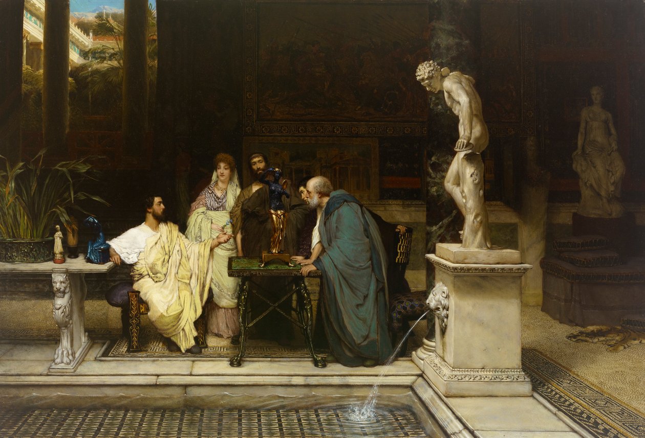 En kunstelsker af Sir Lawrence Alma Tadema