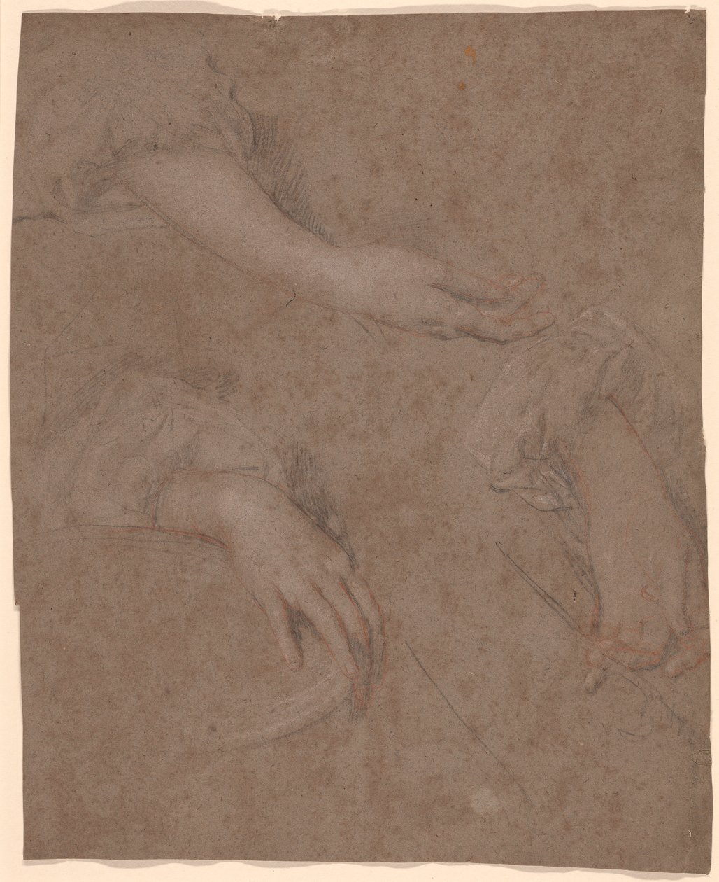Tegninger af hænder af Sir Peter Lely