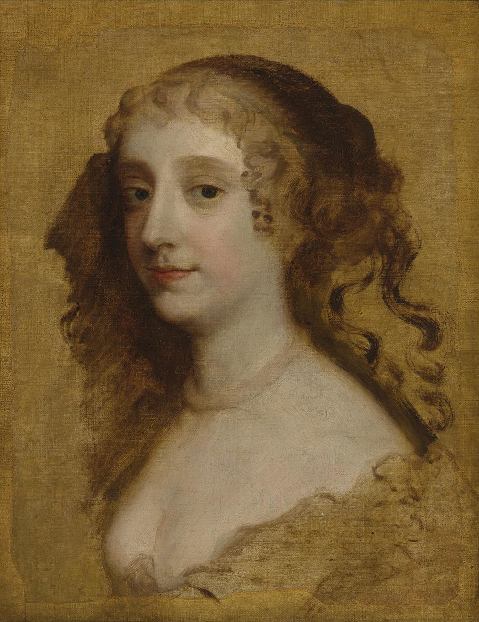 Portræt af Lady Anne Hyde, hertuginde af York 1637-1671 af Sir Peter Lely