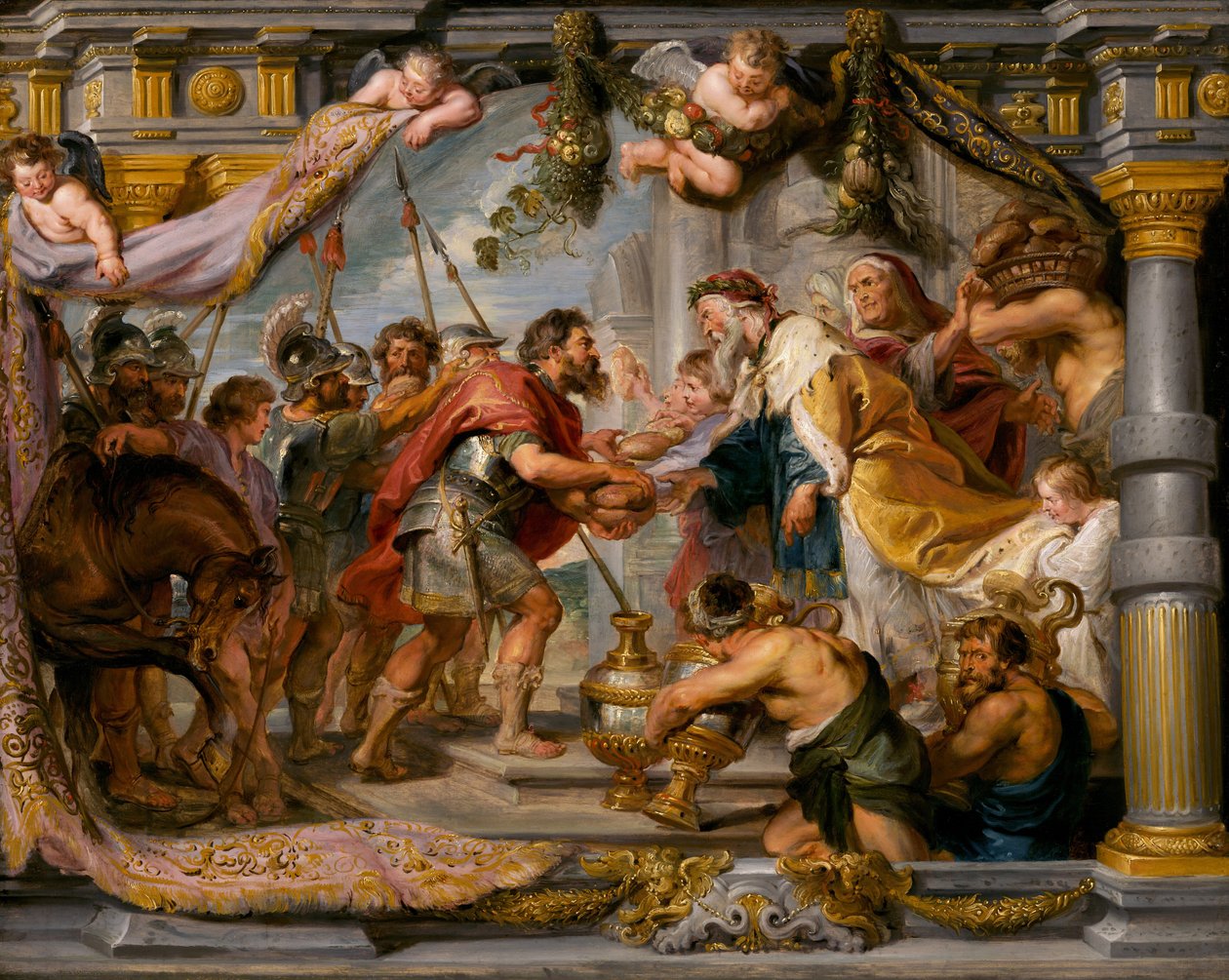 Abrahams og Melkisedeks møde af Sir Peter Paul Rubens