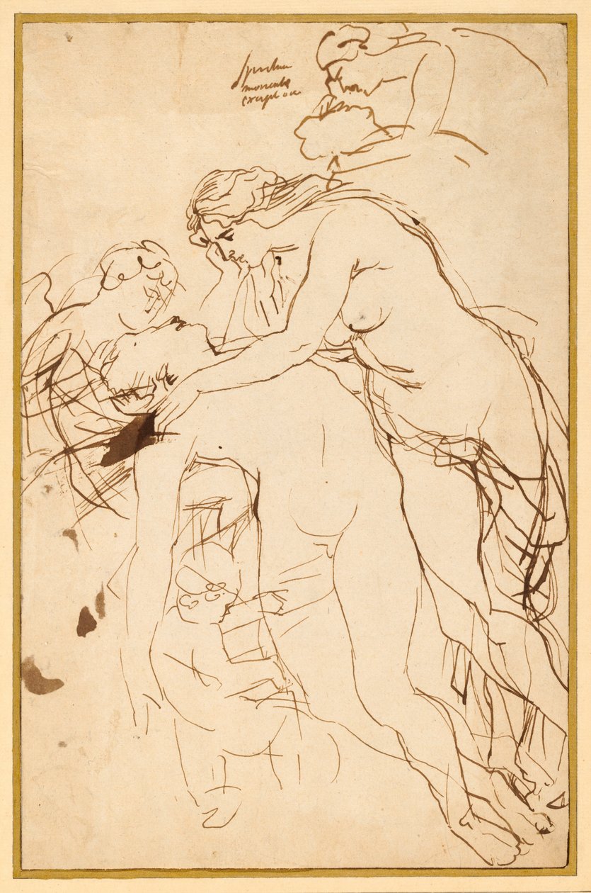 Venus beklagende Adonis af Sir Peter Paul Rubens