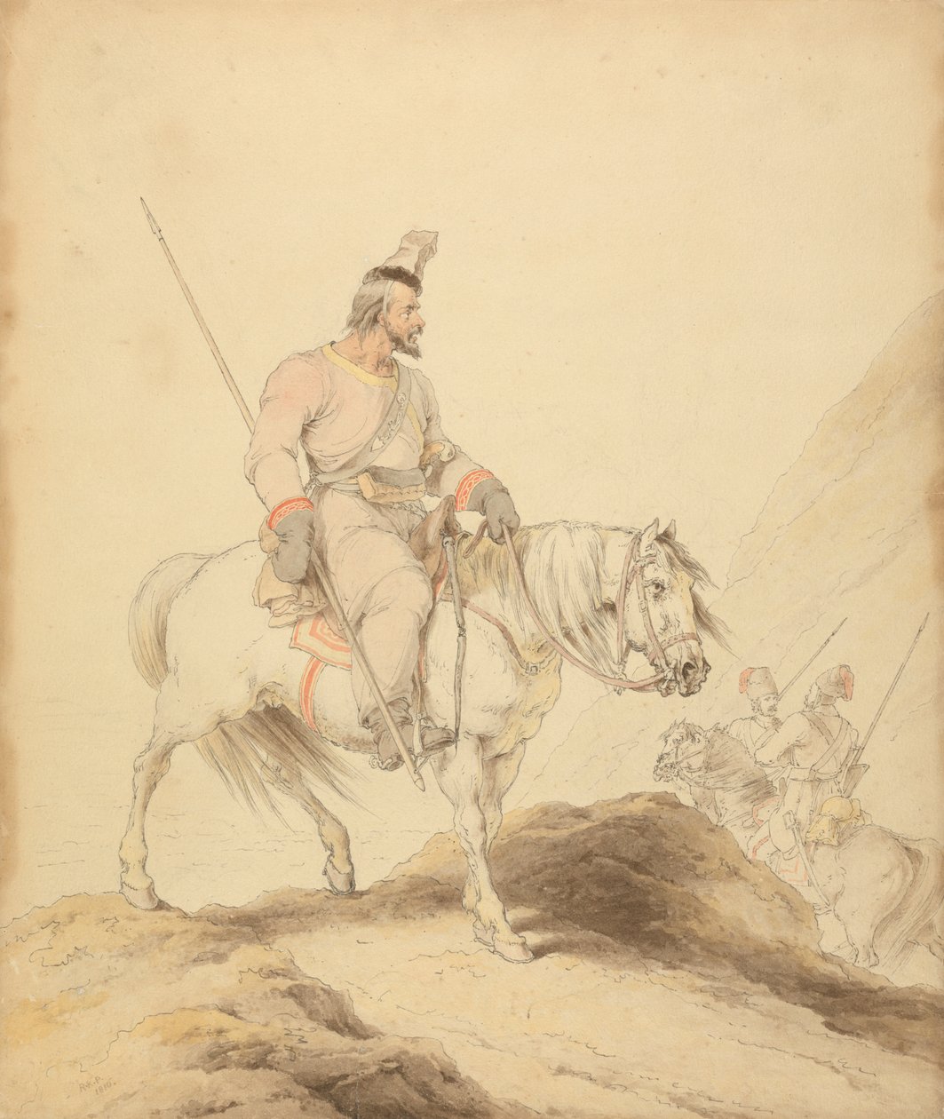 En Uralsky Kosak af Sir Robert Kerr Porter