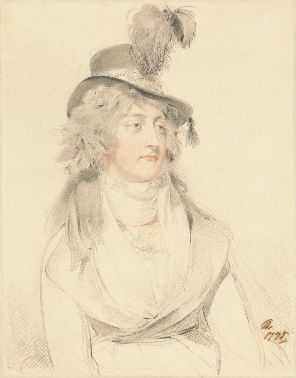 Portræt af Miss Lysons af Sir Thomas Lawrence