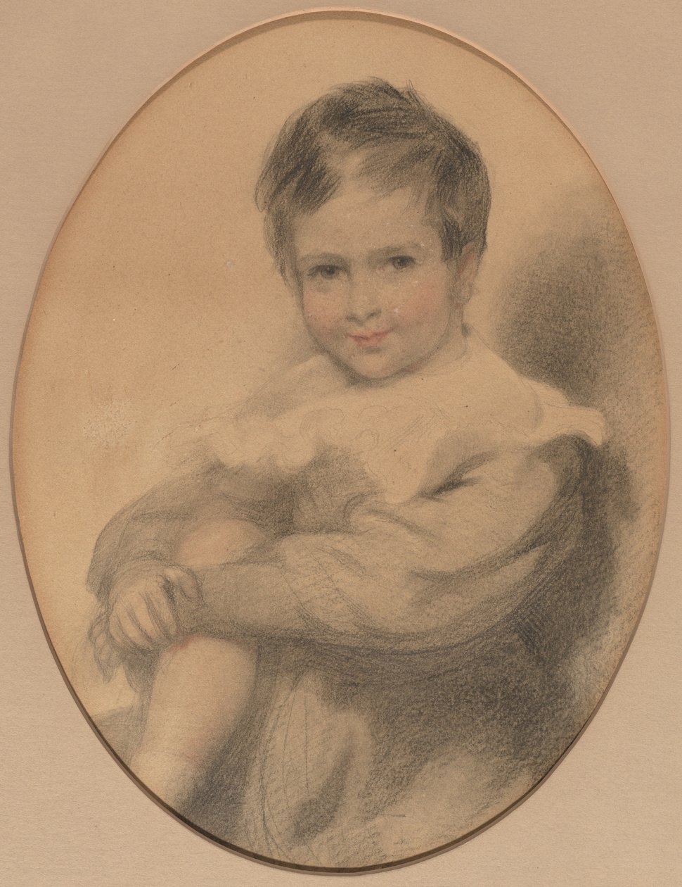 Siddende dreng af Sir Thomas Lawrence