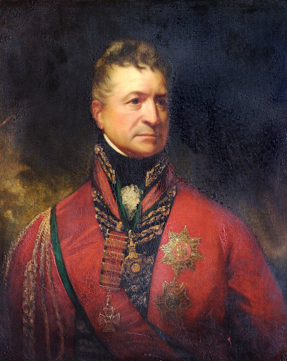 Portræt af generalløjtnant Sir Thomas Picton, britisk soldat, c1815. af Sir William Beechey