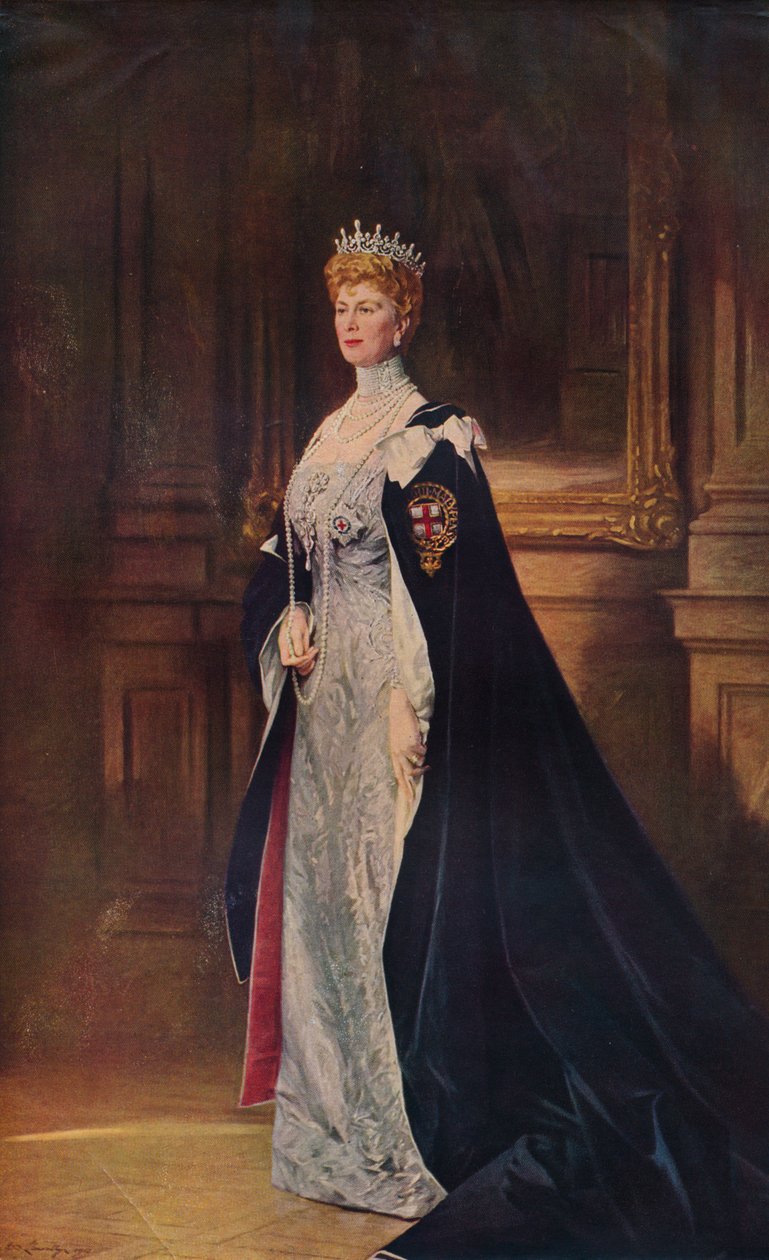 H.M. Queen Mary, 1910 1935 af Sir William Llewellyn