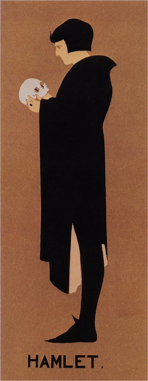 Hamlet, 1894 af Sir William Nicholson