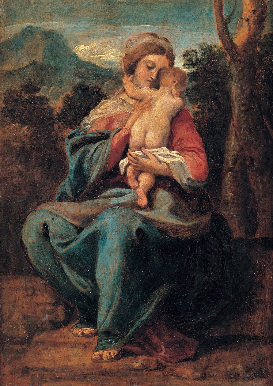 Madonna med barnet af Sisto Badalocchio