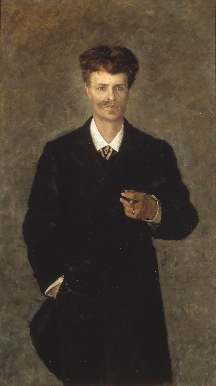 August Strindberg, 1885 af Sofie Holten