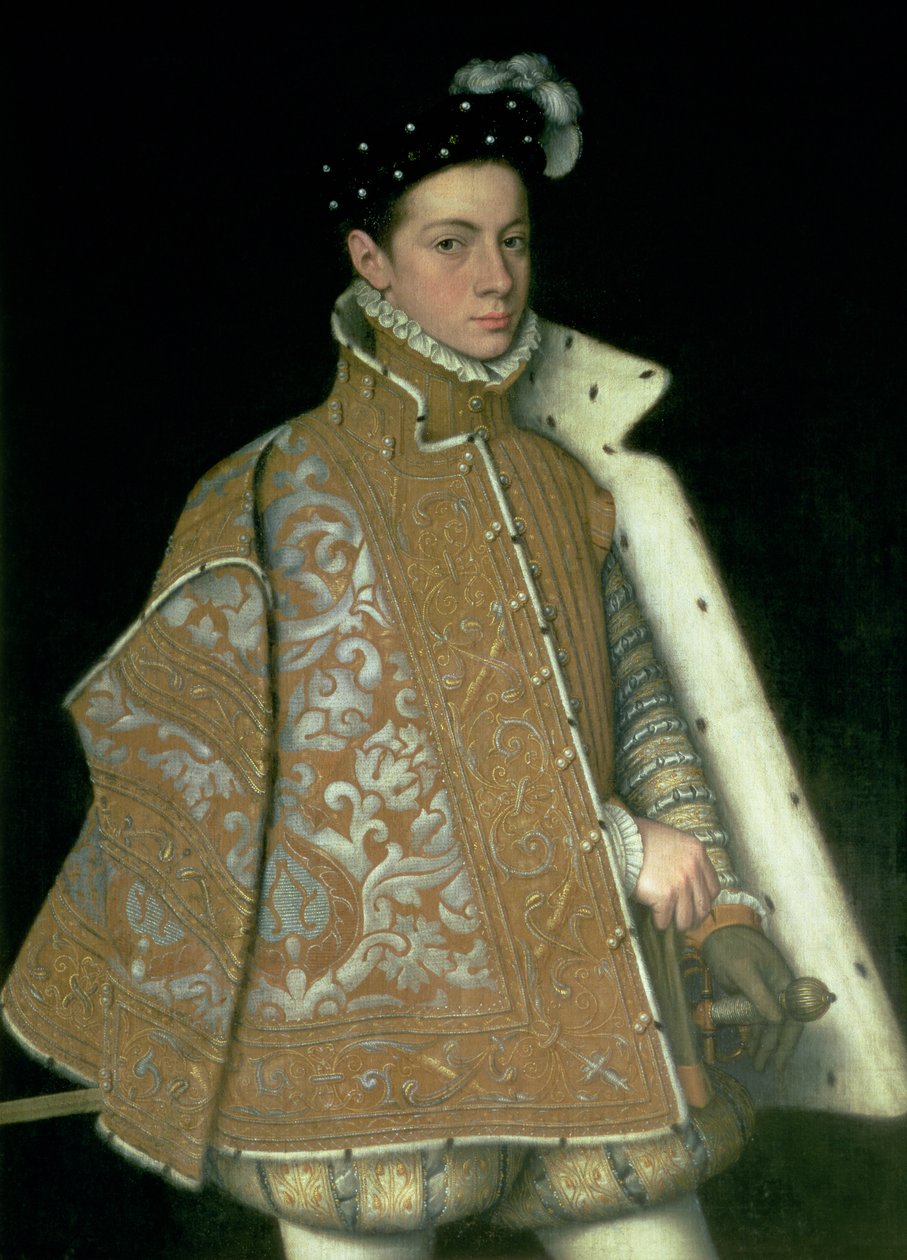 Alessandro Farnese (1546-92), senere guvernør i Holland (1578-86), søn af Margaret af Parma (1522-86) og Ottavio Farnese, hertug af Parma (1520-86), ca. 1561 af Sofonisba Anguissola