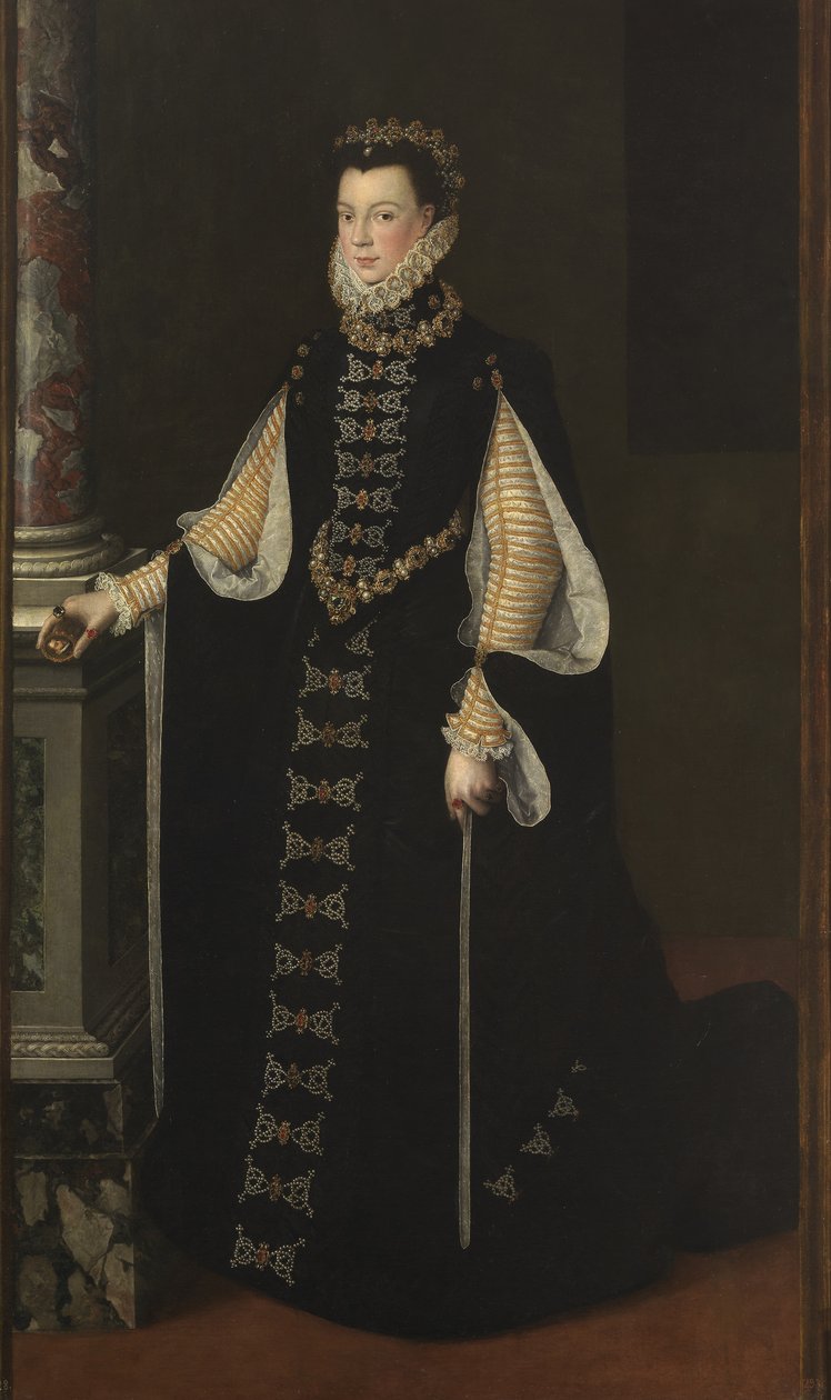 Elisabeth af Valois 1545-1568, dronning af Spanien, 1561-1565 af Sofonisba Anguissola