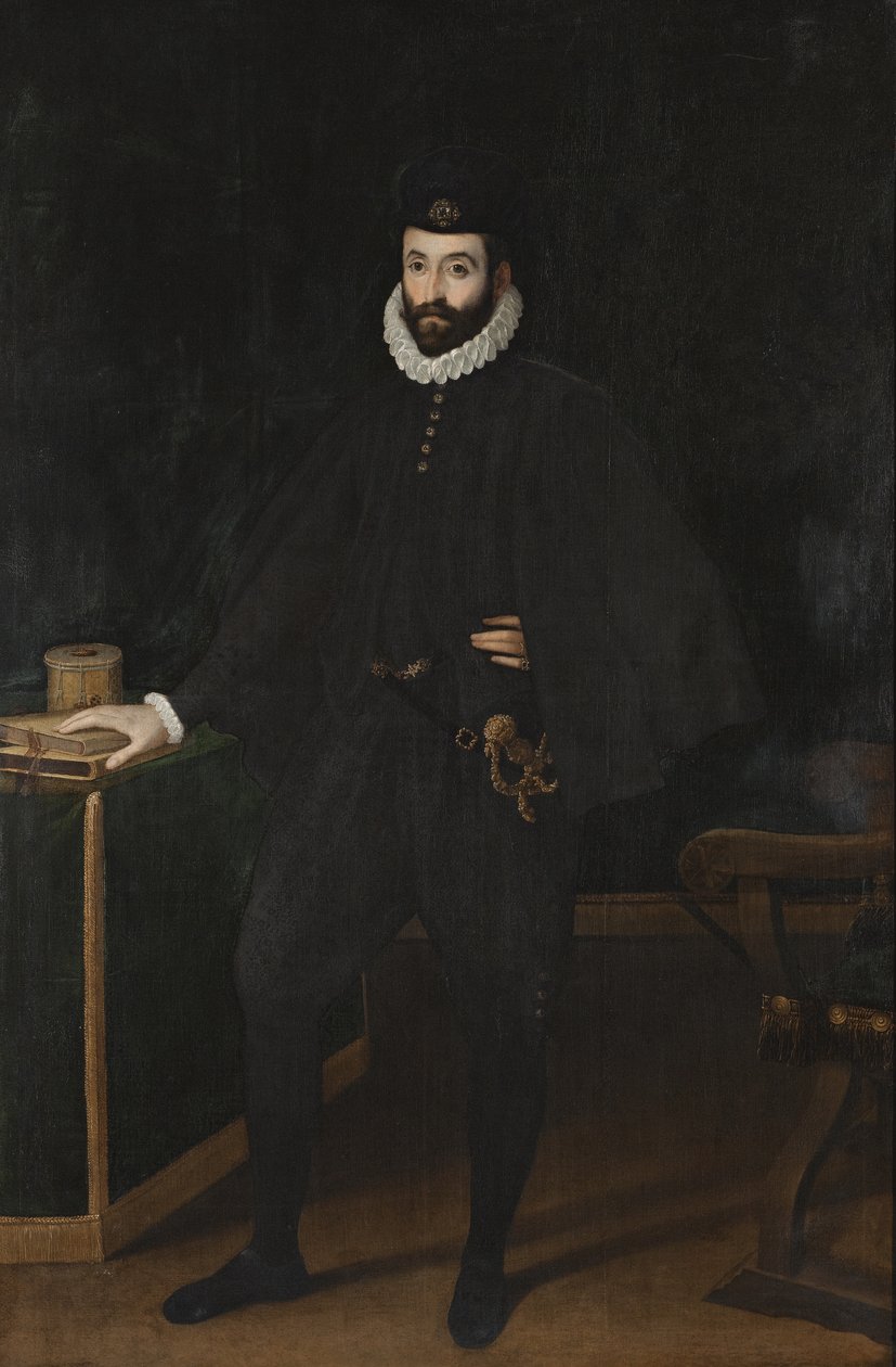 Portræt af storhertug af Toscana Francesco I de Medici 1541-1587 af Sofonisba Anguissola