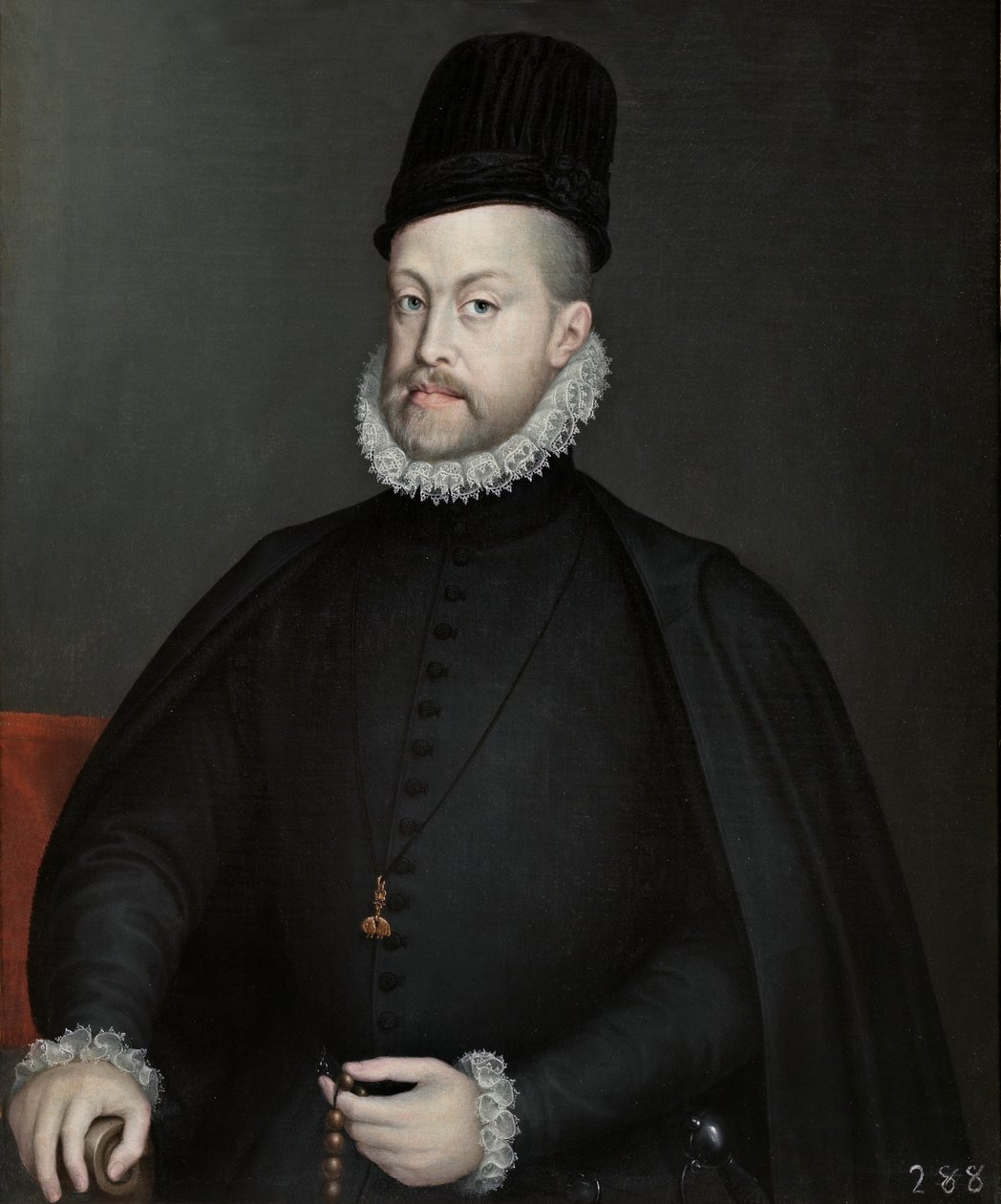 Portræt af Philipp II. af Sofonisba Anguissola