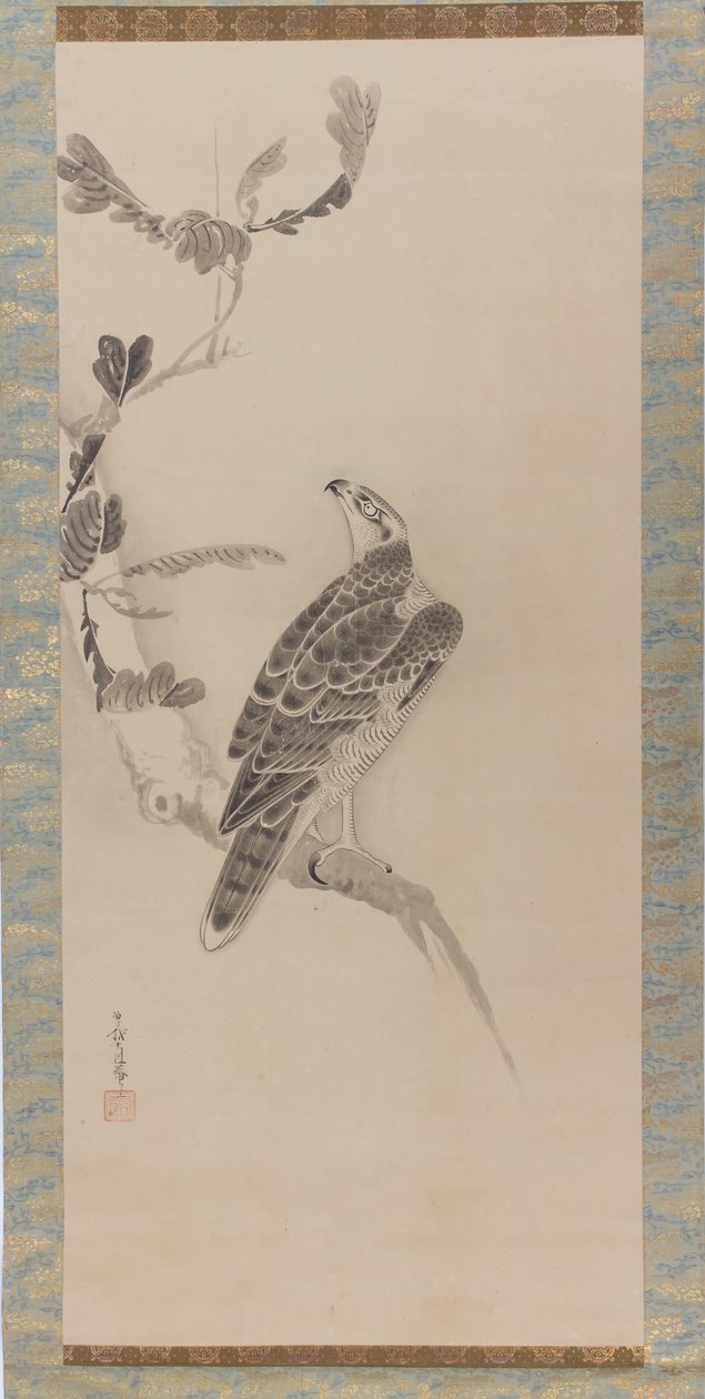 Hawks Taka zu, midten af det 17. århundrede. af Soga Nichokuan