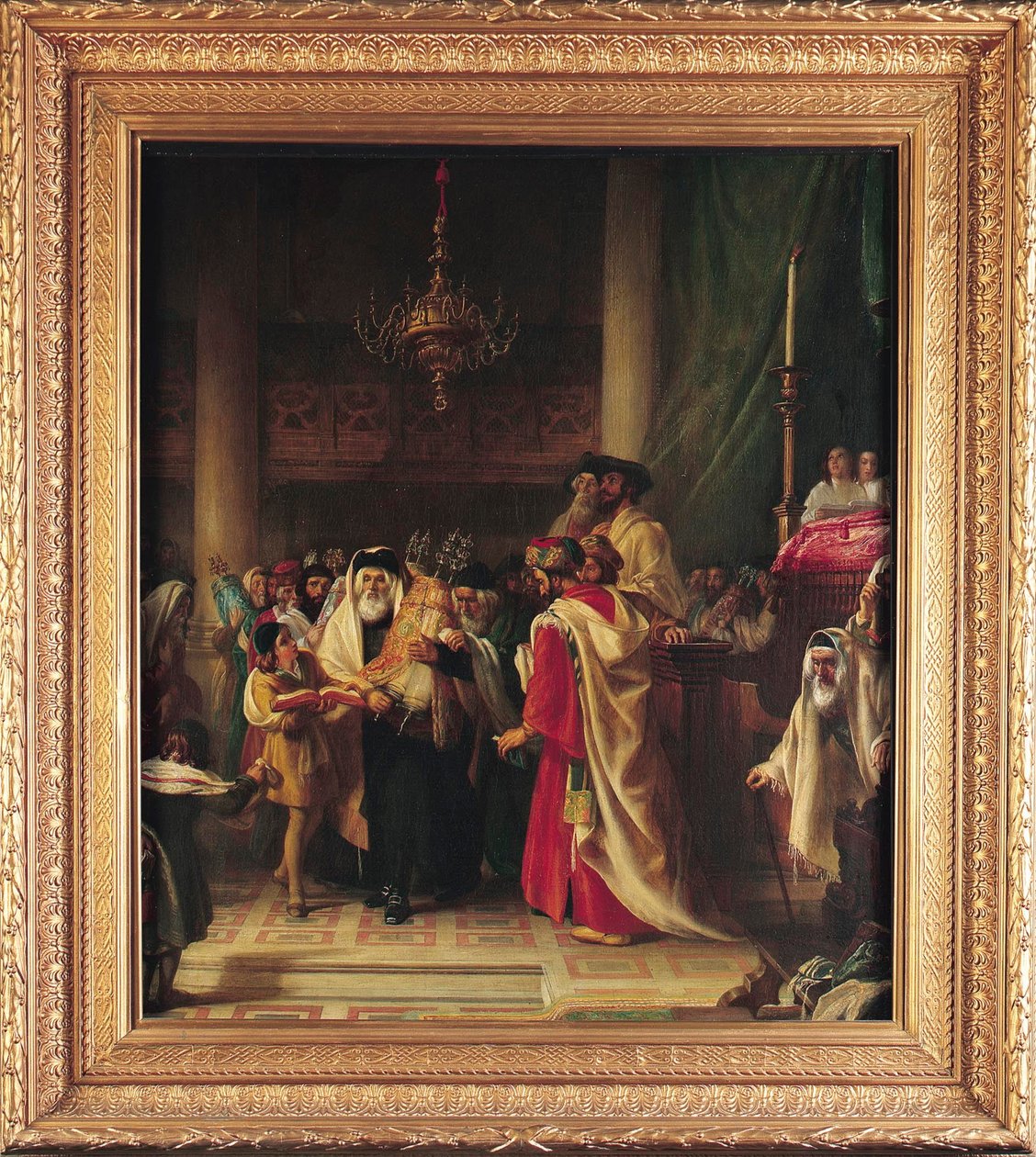 Lovens procession af Solomon Alexander Hart