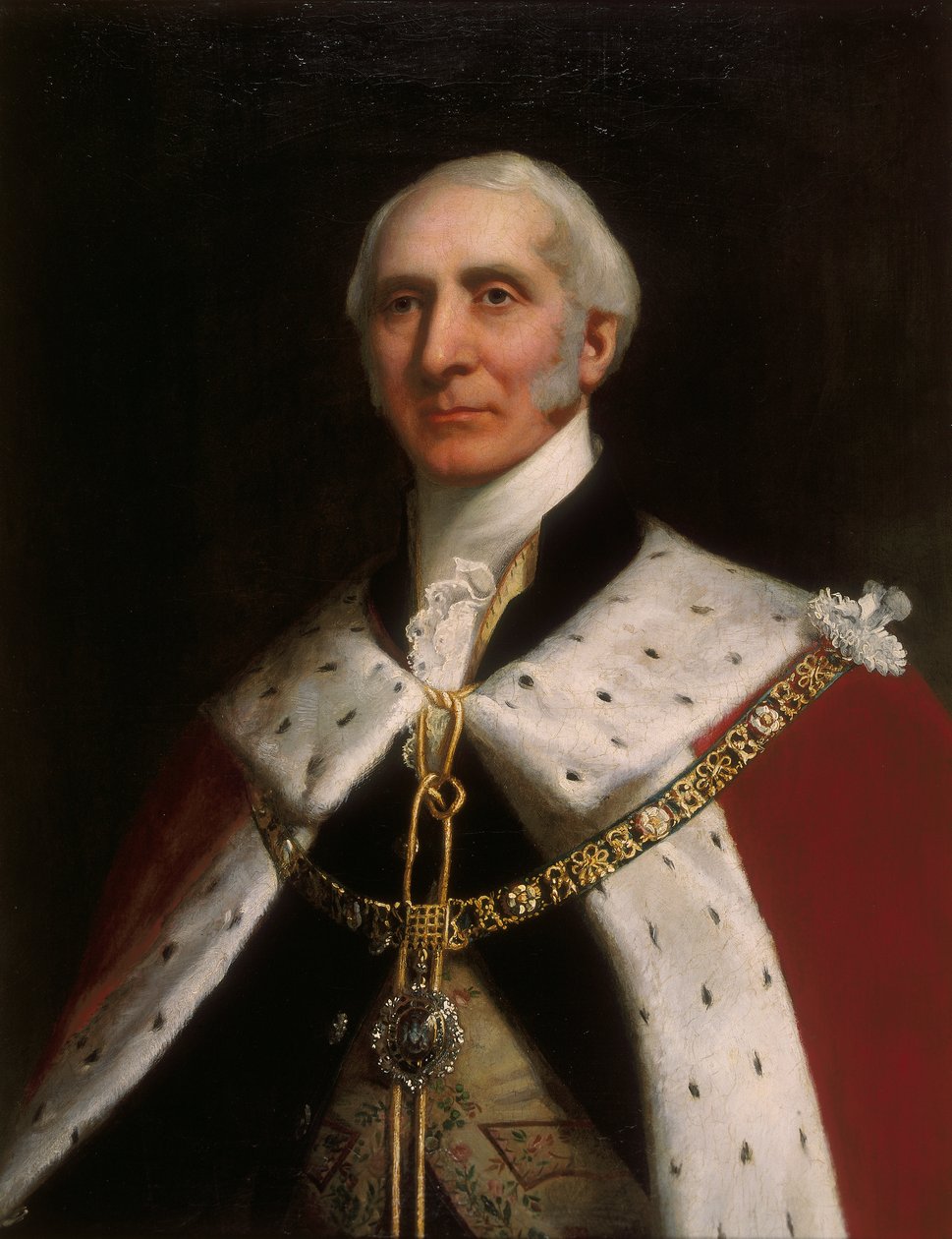 Sir David Salomans. c1856 af Solomon Alexander Hart