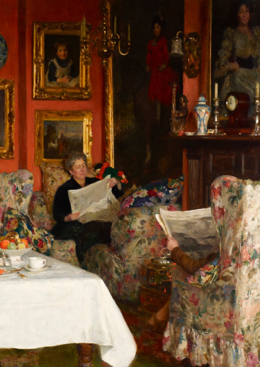 Morgenmadsbordet af Solomon Joseph Solomon