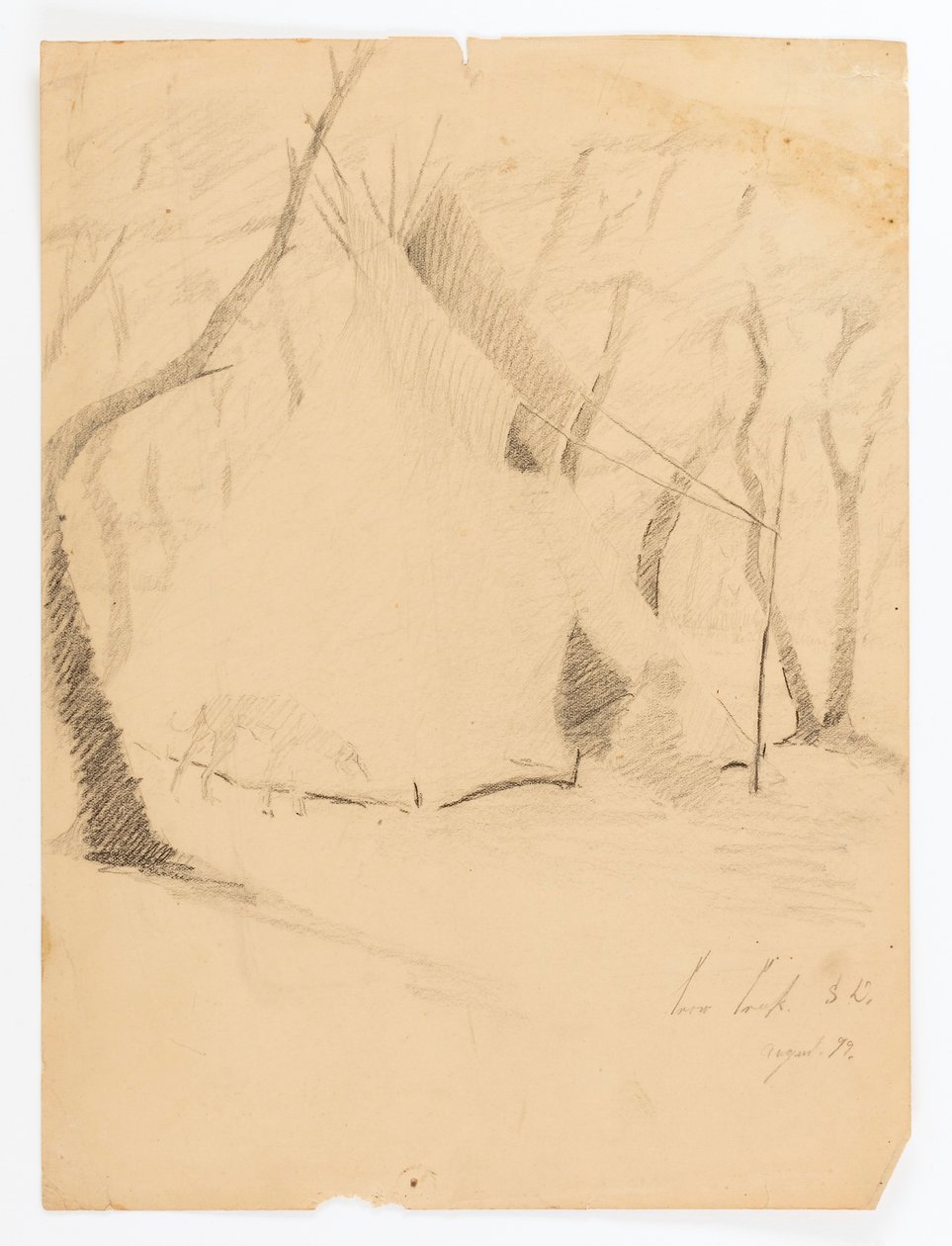 Crow Creek, S.D. af Solon H. Borglum