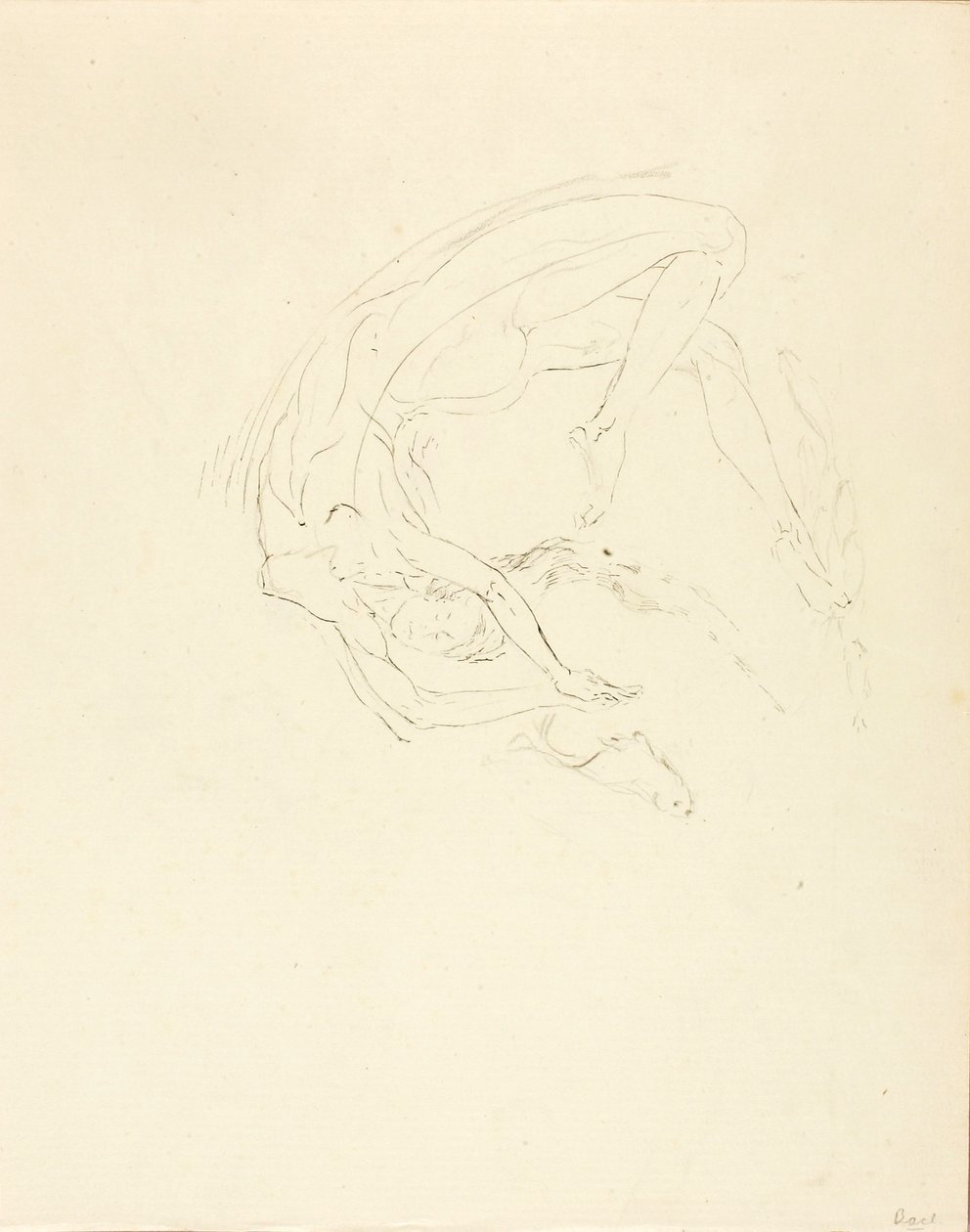 Springet #4 af Solon H. Borglum