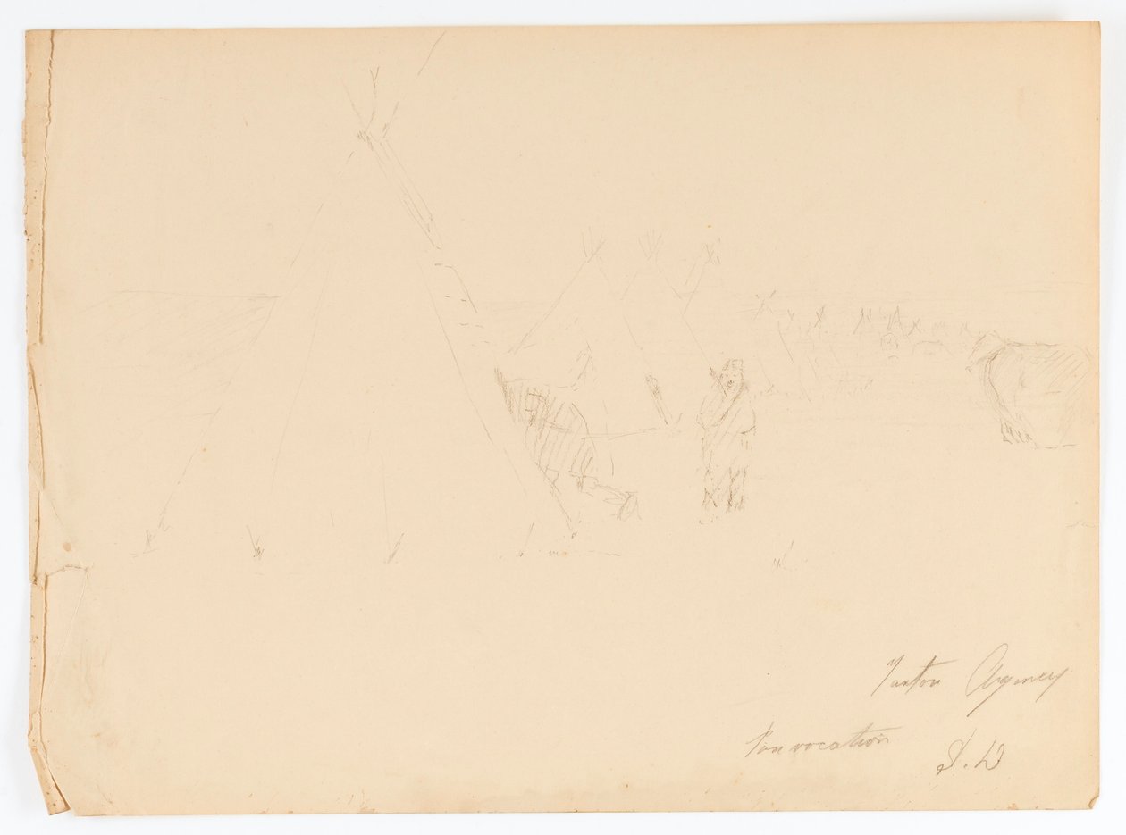 Yankton Agency af Solon H. Borglum