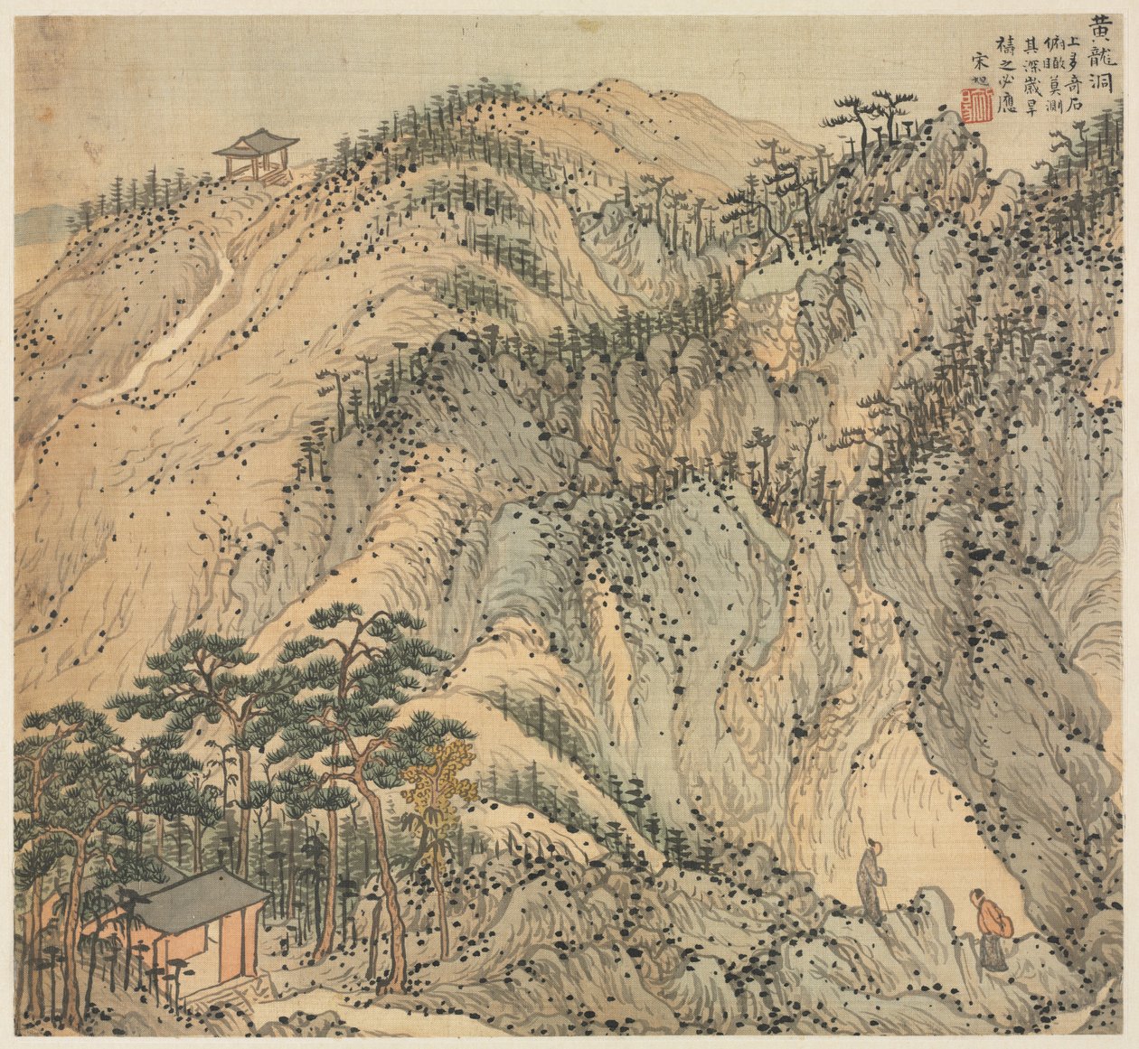 Huanglong Cave Yellow Dragon Cave, 1500-tallet. af Song Xu