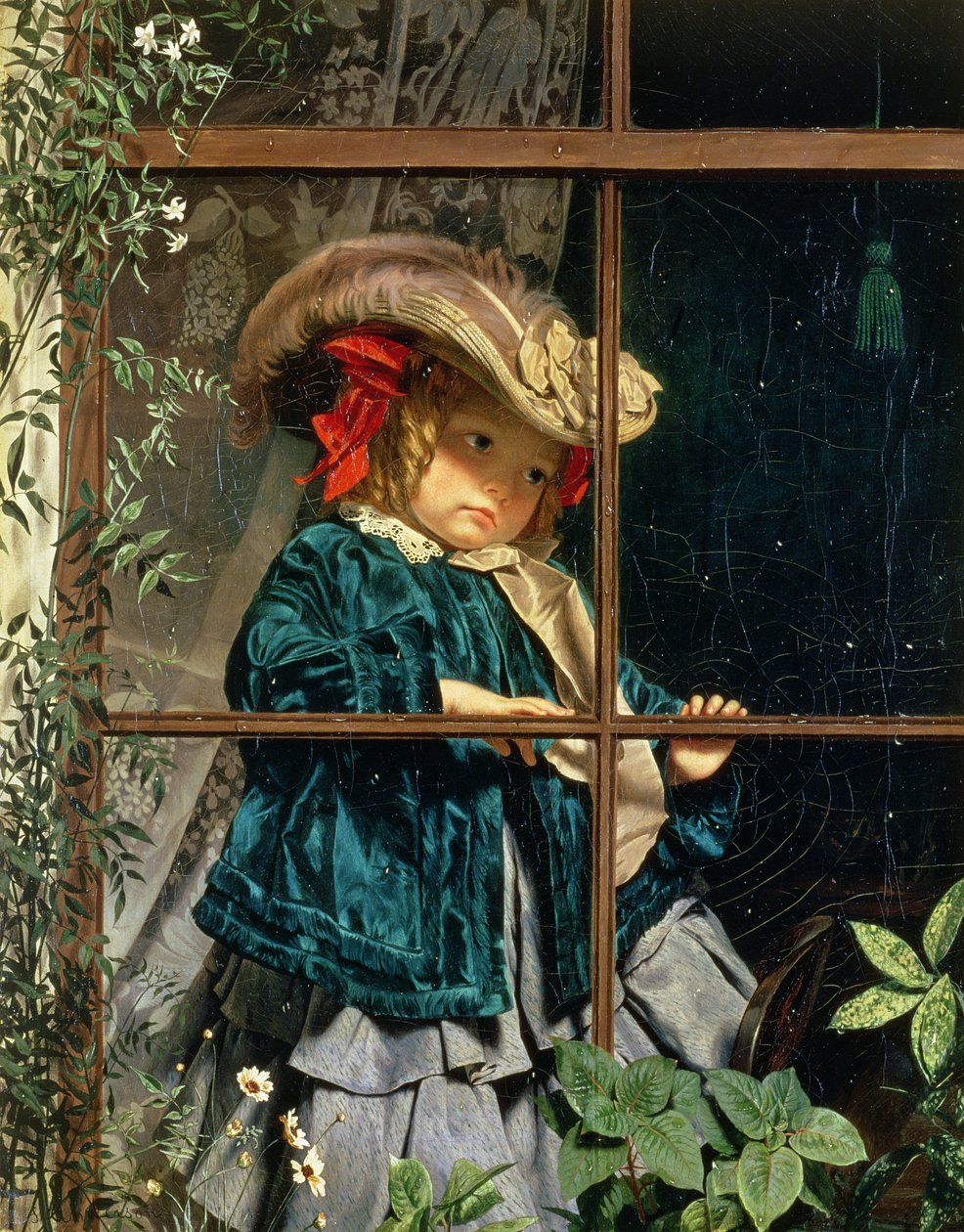 Ingen gåtur i dag, 1856 af Sophie Gengembre Anderson