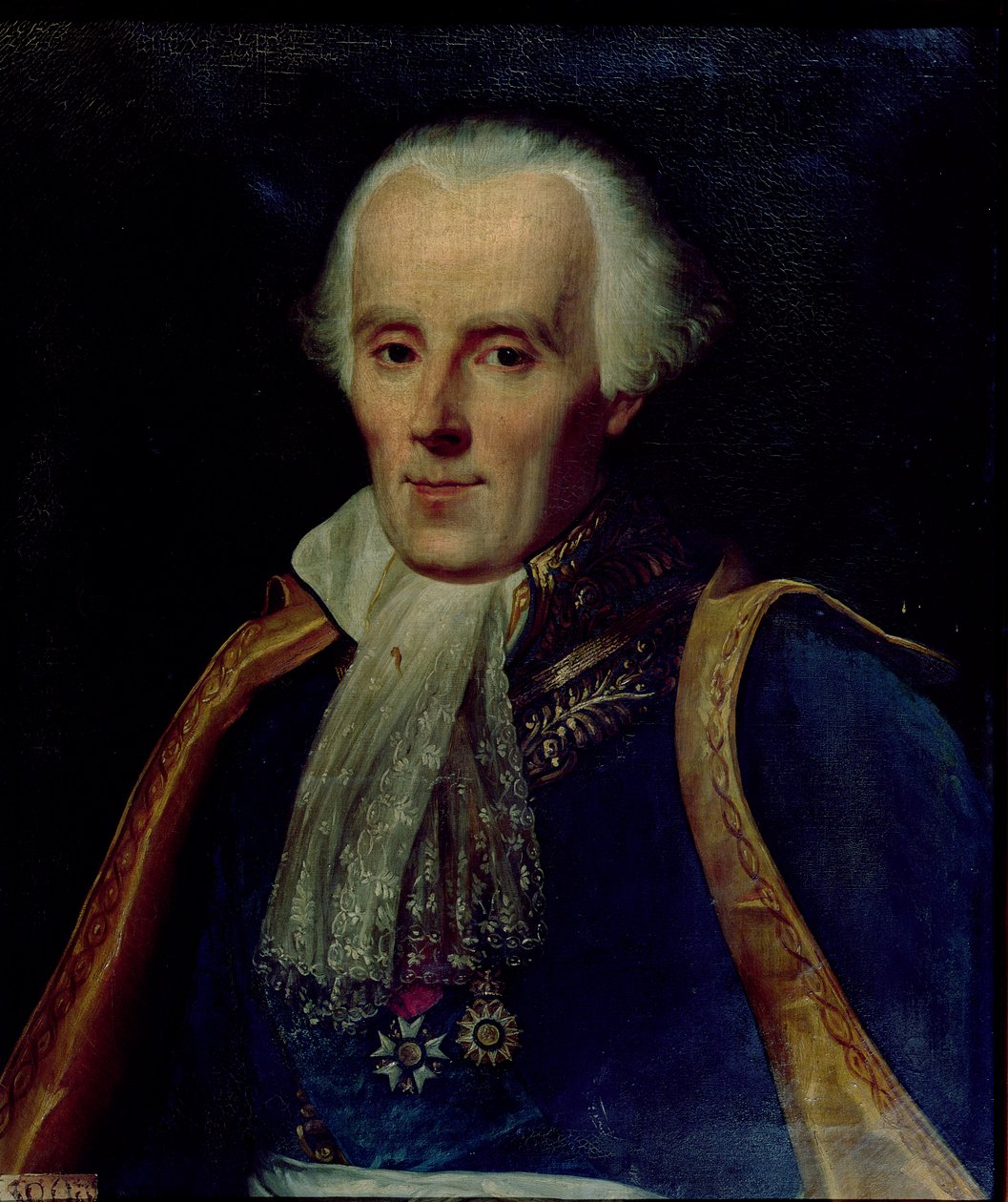 Portræt af Pierre-Simon (1747-1825) Marquis de Laplace, 1841 af Sophie Feytaud