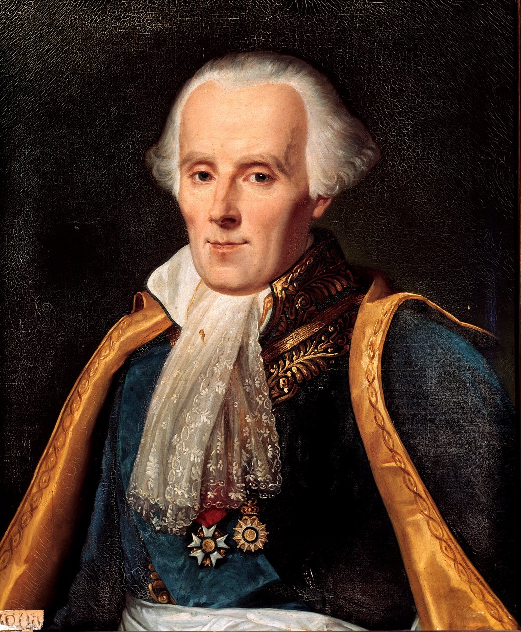 Portræt af Pierre Simon, Marquis de Laplace, matematiker og astronom (1745-1827) Maleri af Madame Feytaud af Sophie Feytaud