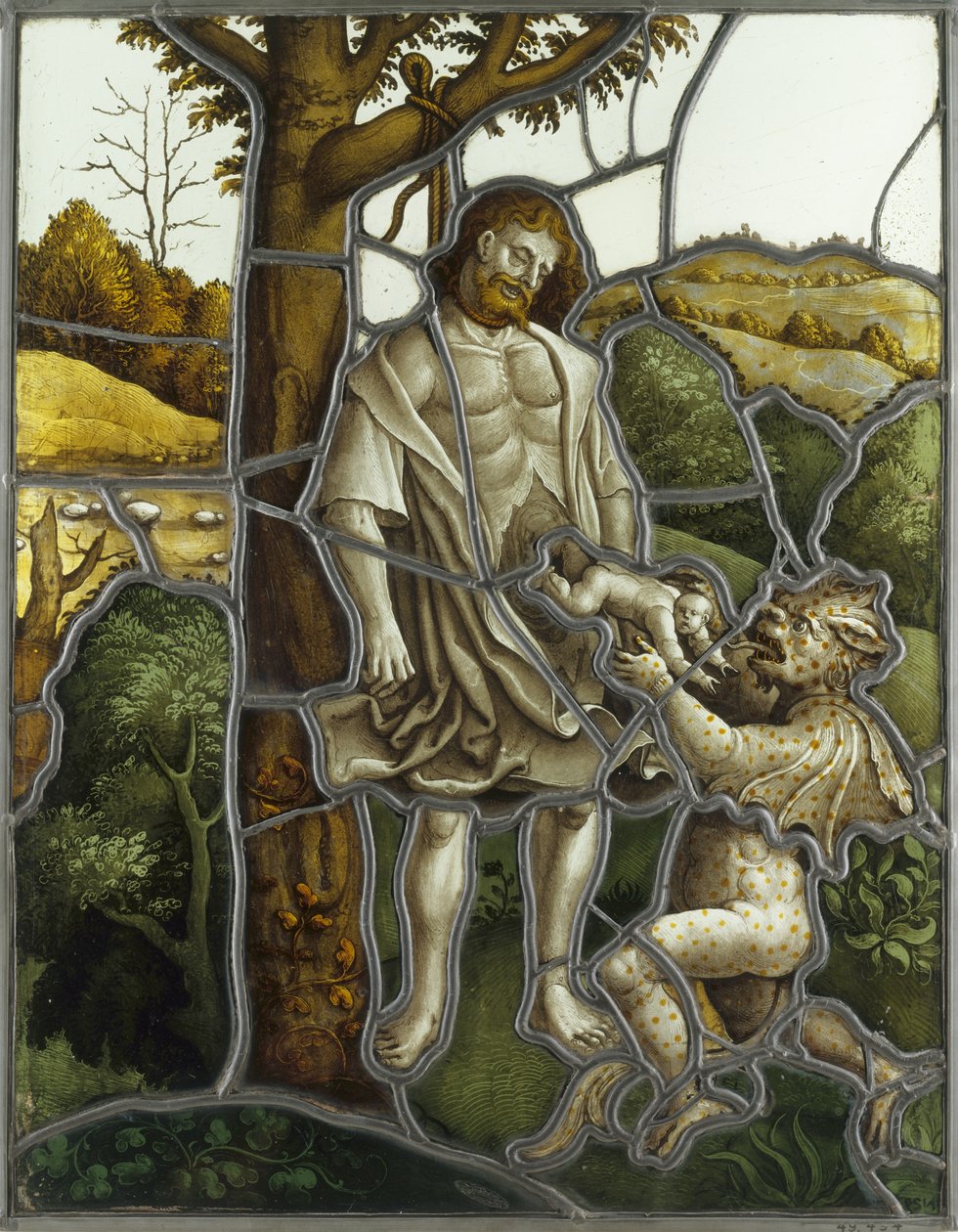 The Hanging of Judas, c.1520 af South German School